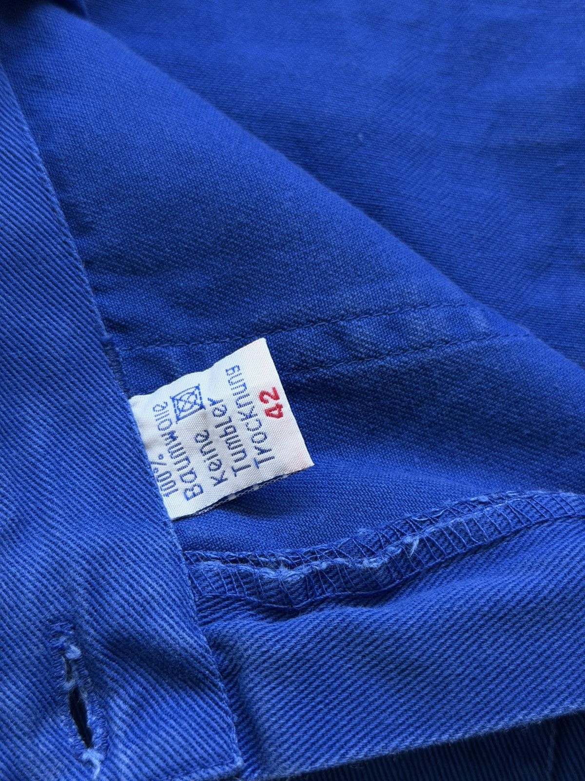 Le Laboureur Vintage 80s French Workwear Sanfor Work Pants Size US 30 / EU 46 - 5 Thumbnail