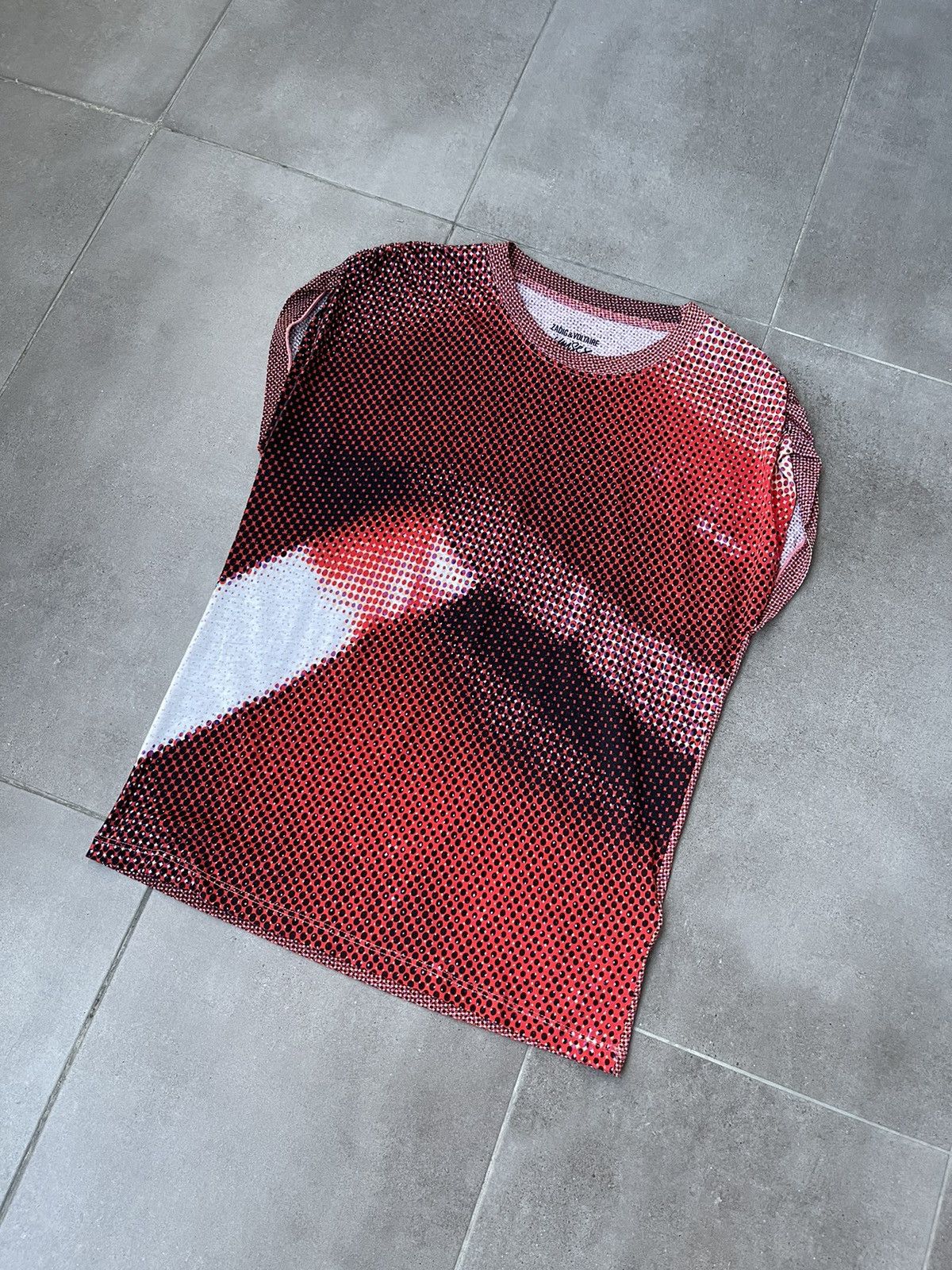 Zadig & Voltaire !DS! SS23 Zadig & Voltaire Adele Bouche Smoke Red Tank Top Size US S / EU 44-46 / 1 - 6 Thumbnail