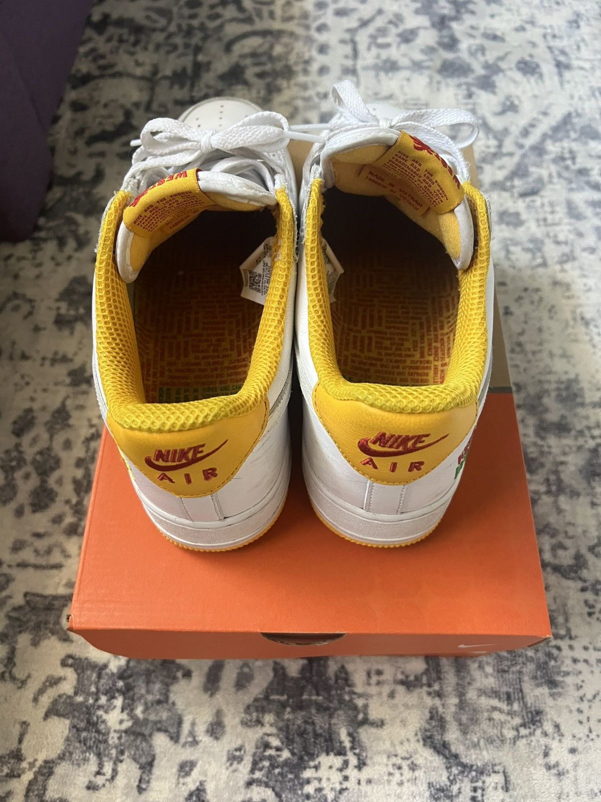 Nike Nike Air Force 1 West Indies Yellow Size US 9.5 / EU 42-43 - 4 Thumbnail