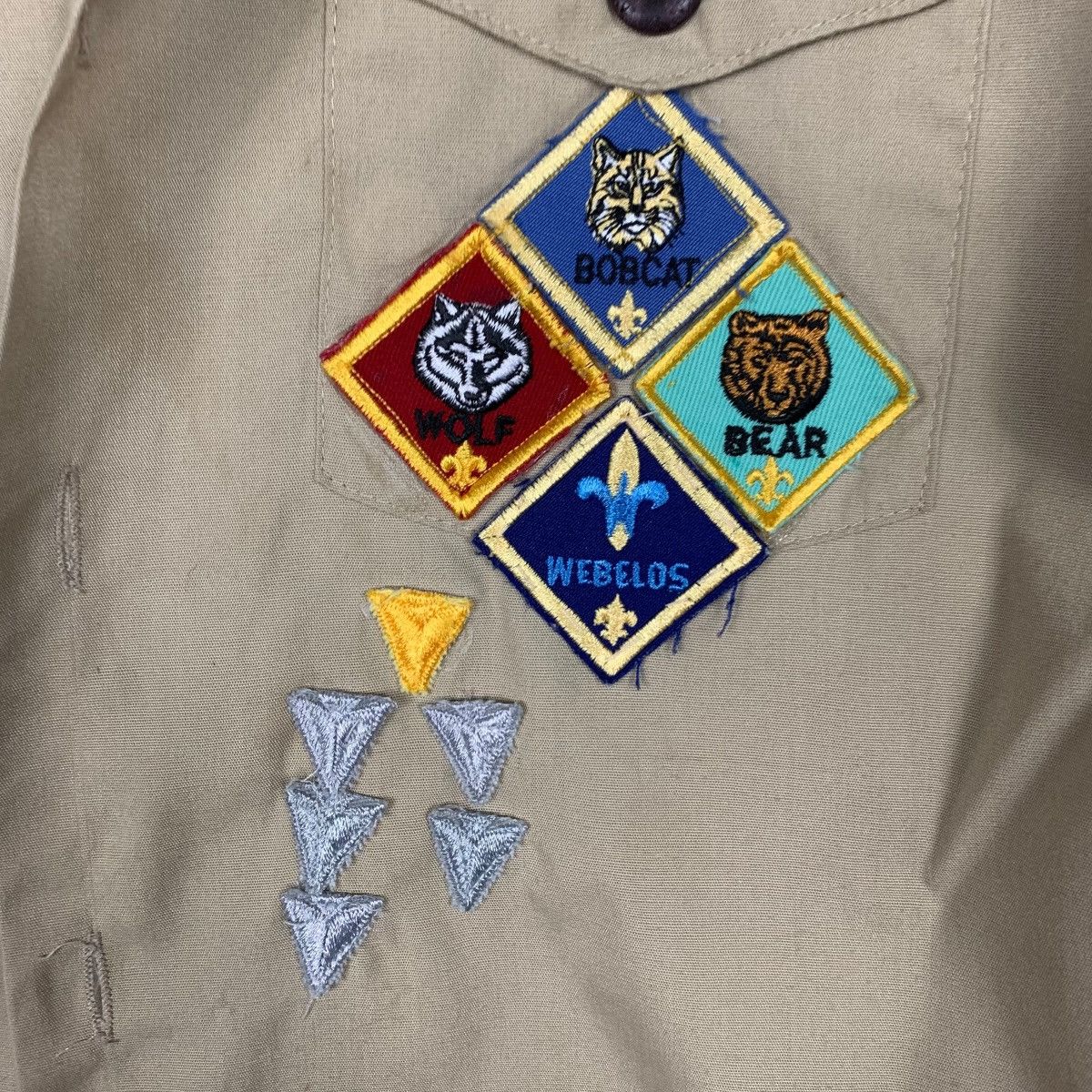 Vintage 90’s BOY SCOUTS of AMERICA Usa Made Shirt Youth L #2353-C105 Size US L / EU 52-54 / 3 - 13 Thumbnail
