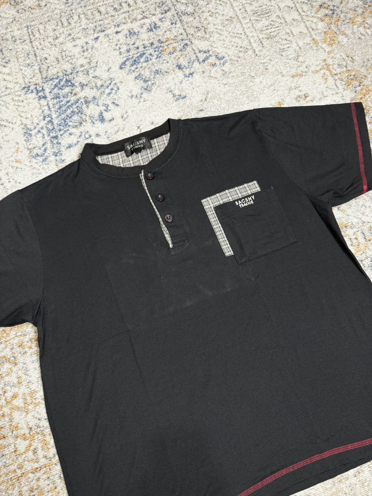 Yohji Yamamoto Sacsny y'saccs by yohji yamamoto tshirt Size US XL / EU 56 / 4 - 2 Thumbnail