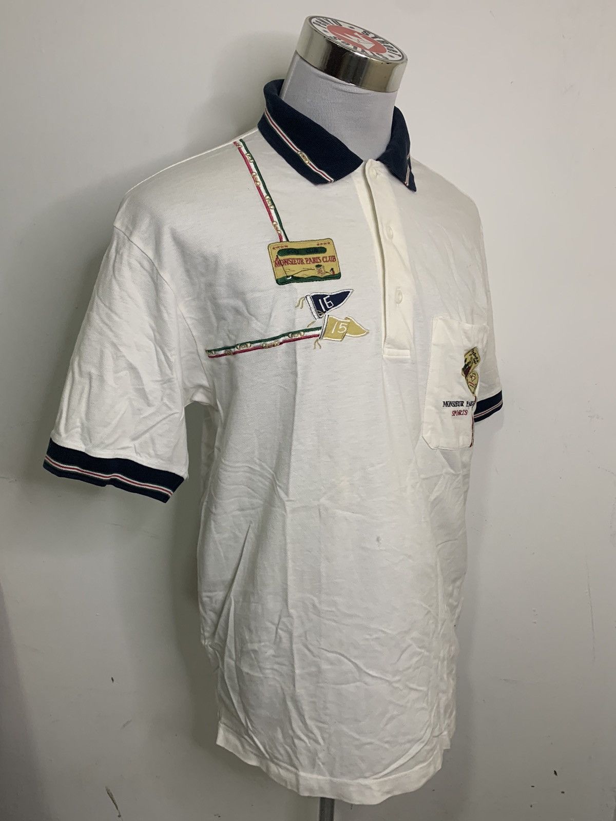 Other Monsieur paris club golf polo shirt Size US L / EU 52-54 / 3 - 3 Thumbnail