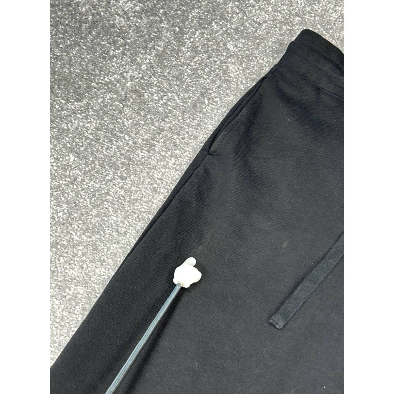 Vince Vince Mens Black Hemp Pants Mid Rise Straight Leg Drawstring Slim? (Note: ensure only original words, no new info) Size US 29 - 5 Thumbnail