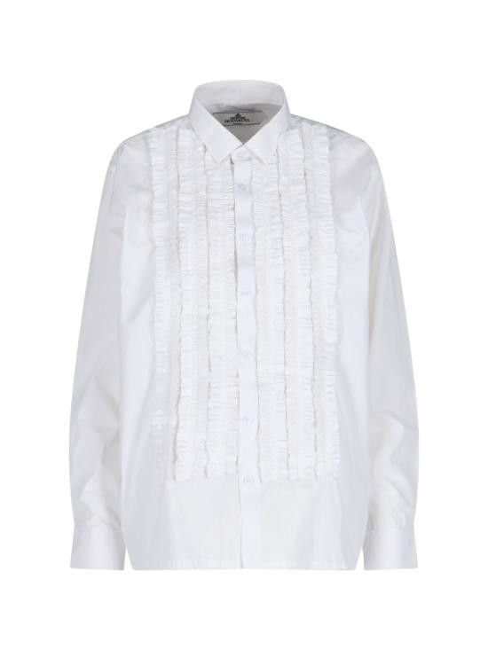 Hodakova HODAKOVA Women Shirts W24092FRS1 WHITE White Size M / US 6-8 / IT 42-44 - 1 Thumbnail