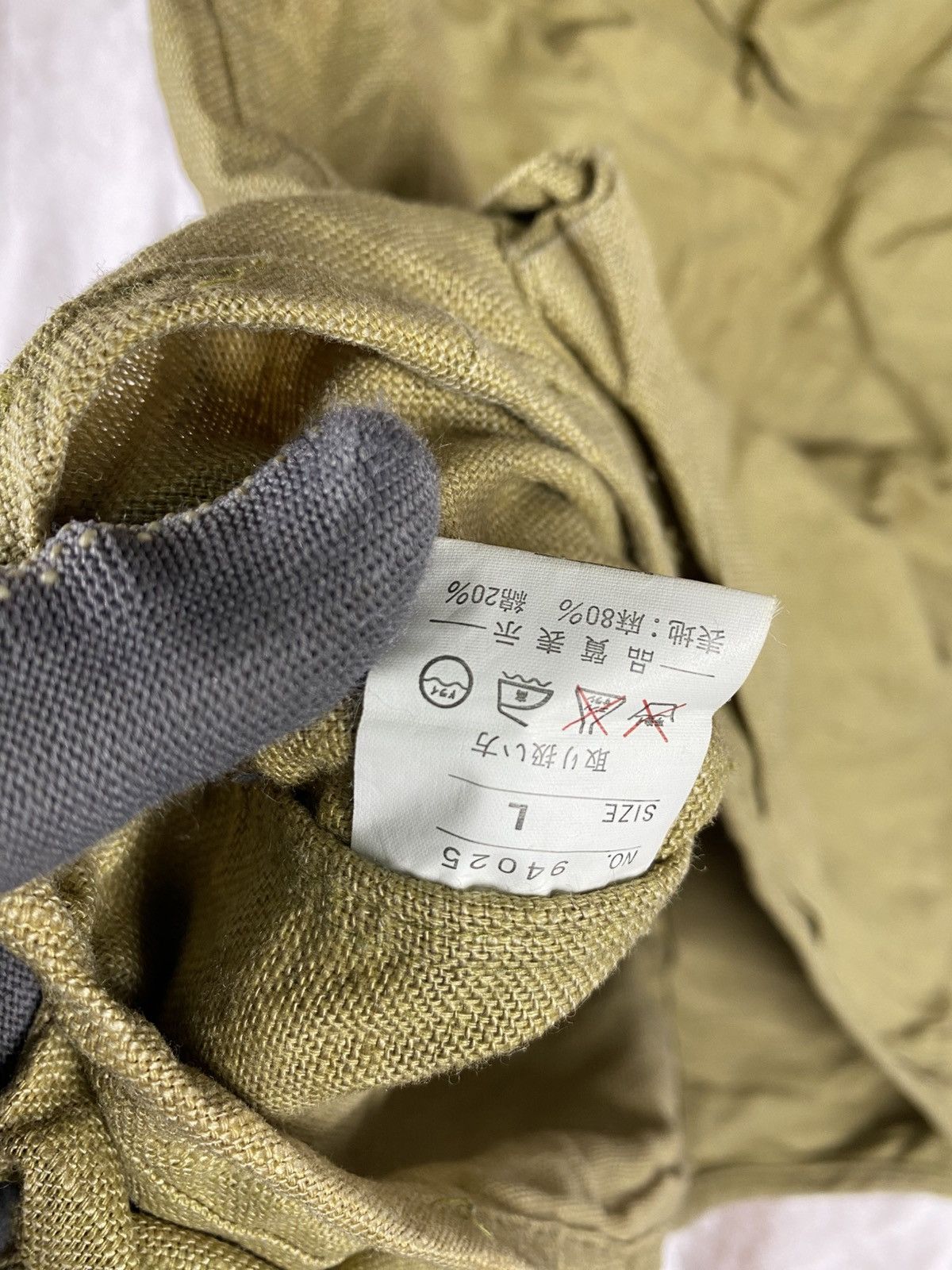 Japanese Brand Vintage MUW Company Khaki Vest Multi Pocket Fishing Outdoor Size US L / EU 52-54 / 3 - 15 Thumbnail