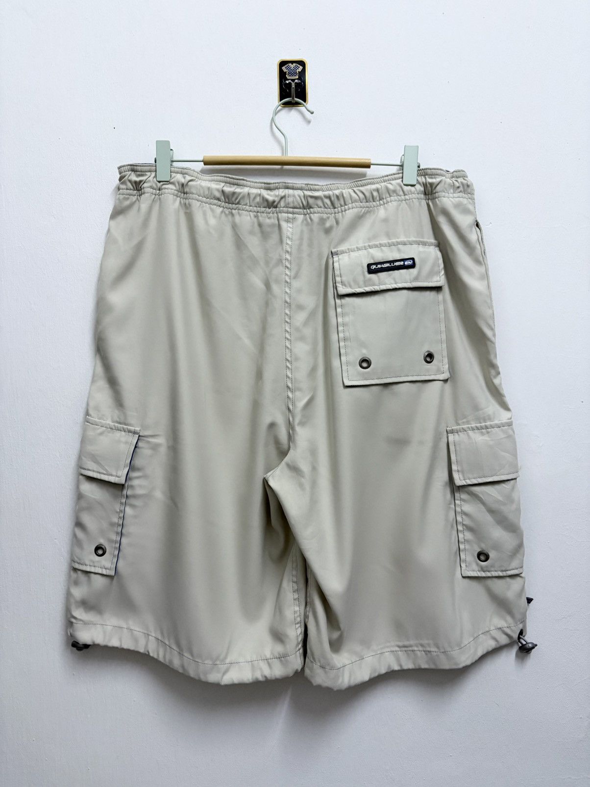 Quiksilver Vintage 90’s Quiksilver Cargo Short Pants Size US 34 / EU 50 - 2 Thumbnail