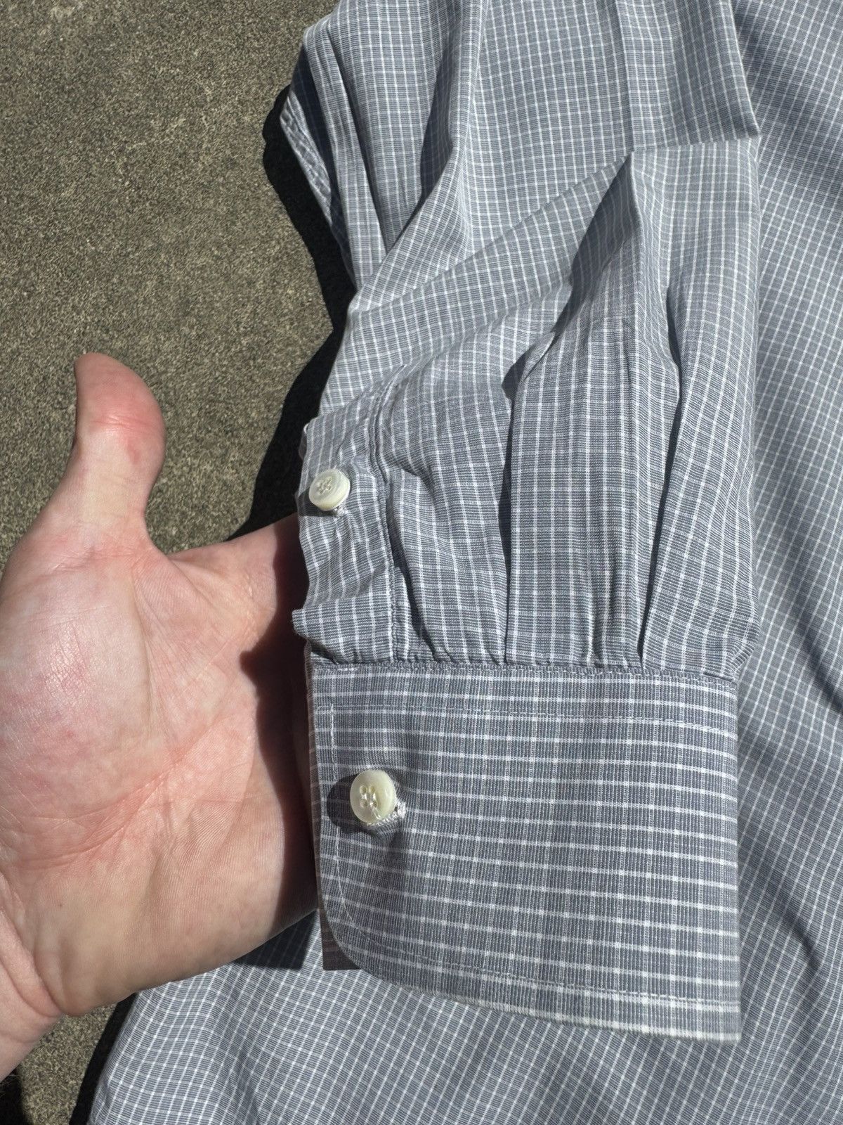 Zanella Extremely high quality Zanella Italian dress shirt Size US L / EU 52-54 / 3 - 4 Thumbnail