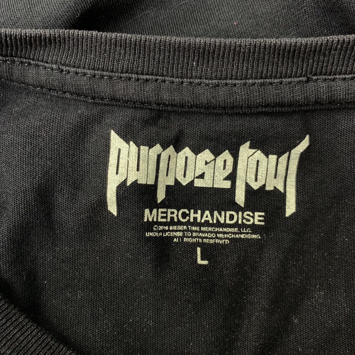 Justin Bieber JUSTIN BIEBER PURPOSE Tour Staff Merchandise Black Size US L / EU 52-54 / 3 - 6 Thumbnail