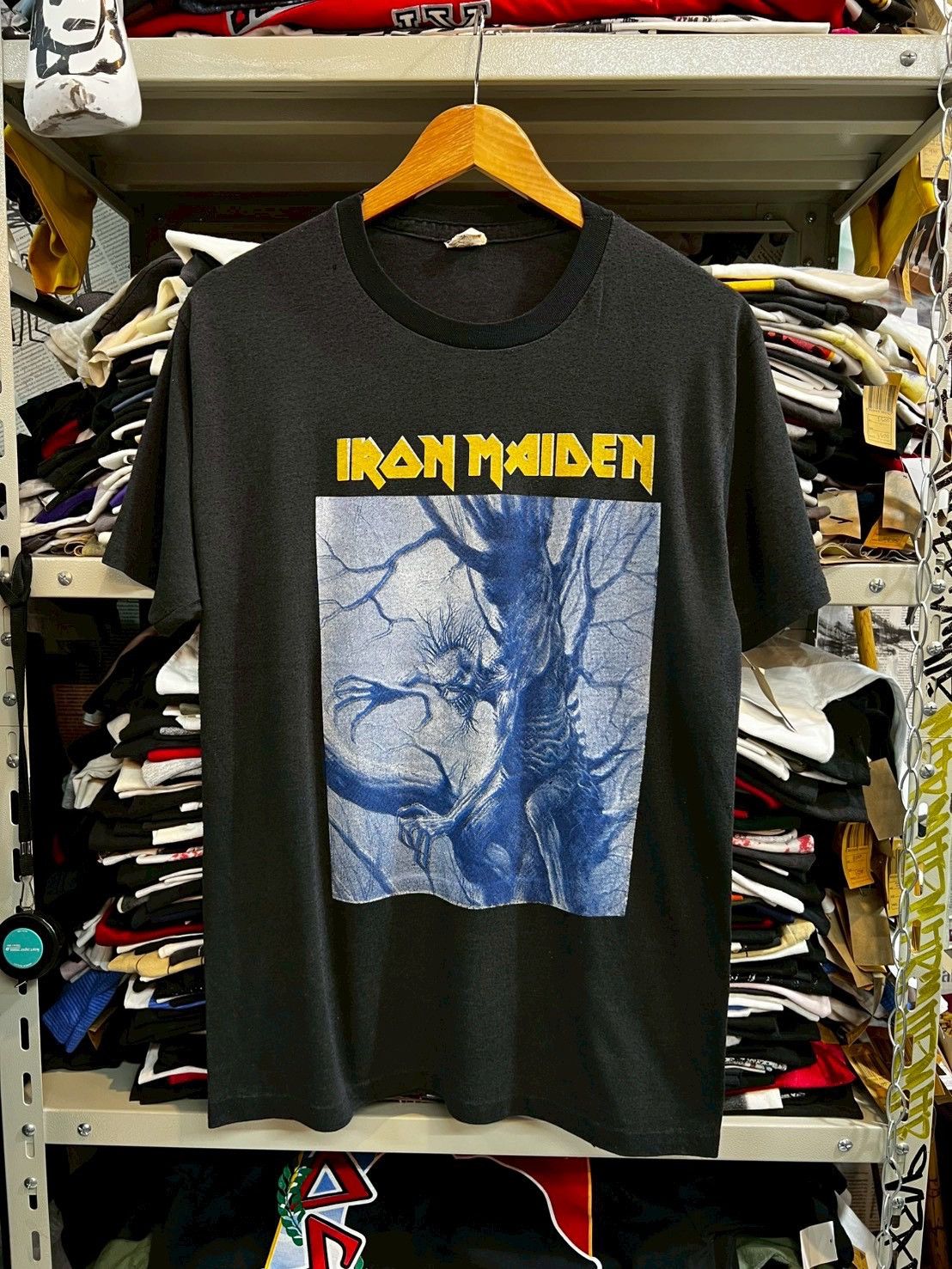 Band Tees Iron maiden vintage tee 90’s Size US L / EU 52-54 / 3 - 1 Thumbnail