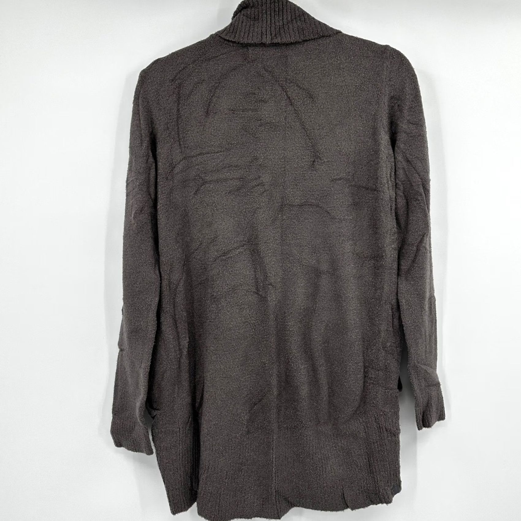 Vintage Barefoot Dreams Cardigan Womens S Brown Bamboo Chic Lite Cocoa Cozy Lounge Soft Size S / US 4 / IT 40 - 6 Thumbnail