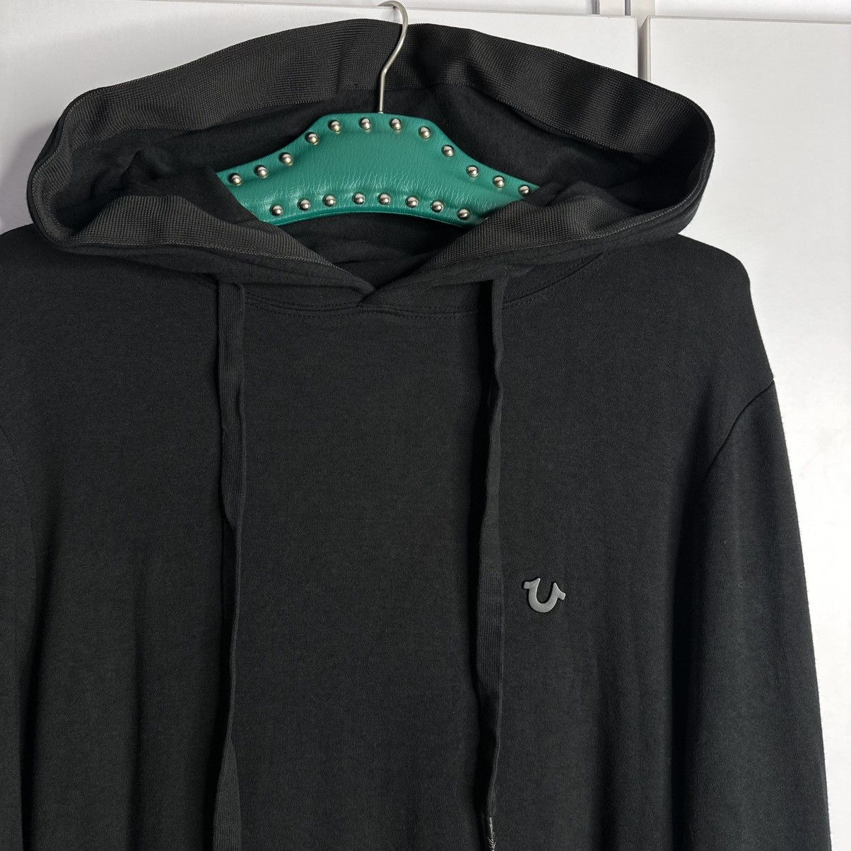 True Religion True Religion Hoodie Rare Black Size US M / EU 48-50 / 2 - 2 Thumbnail