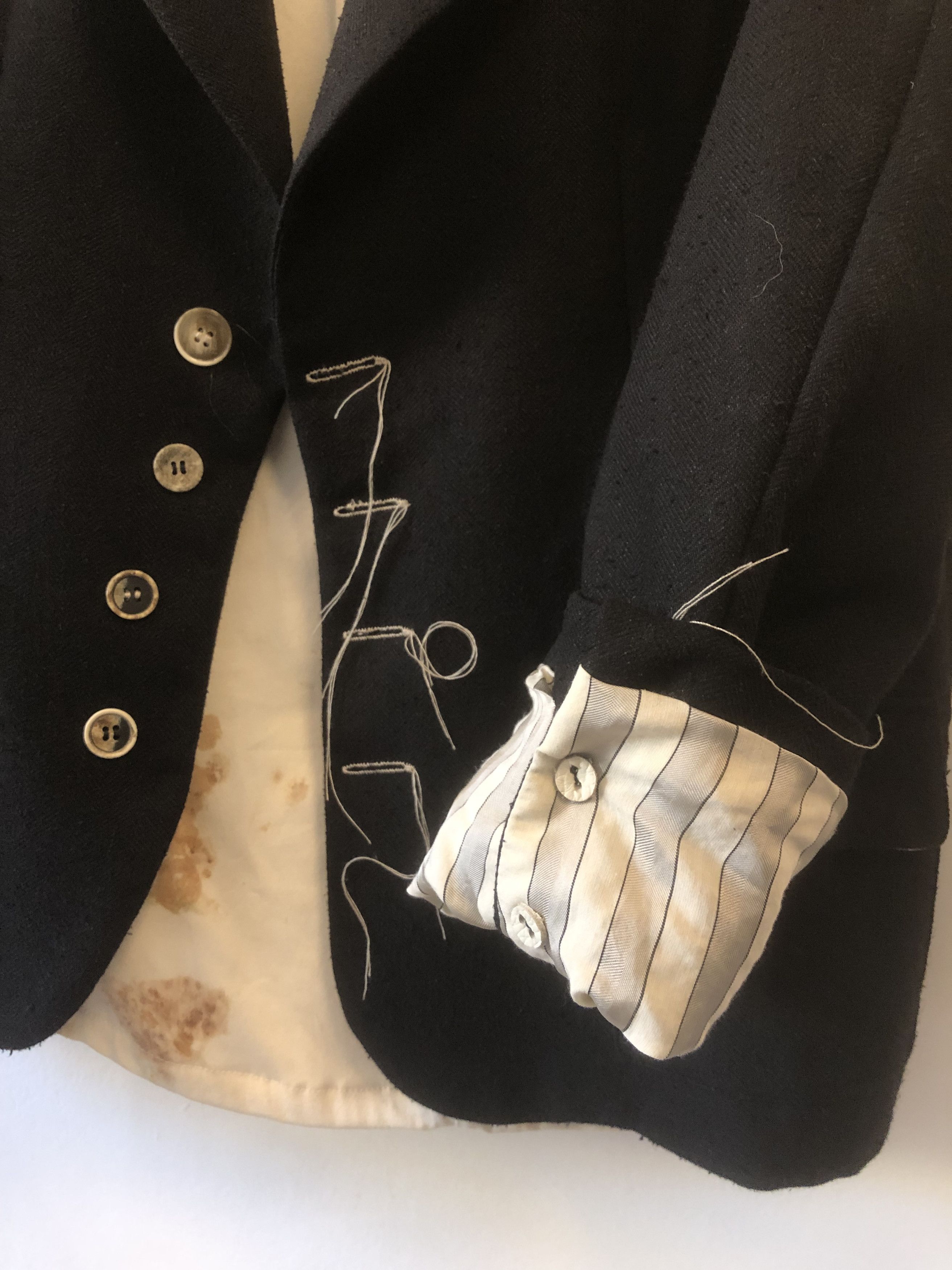 Mavranyma MAVRANYMA - Herringbone wool Jacket Size M / US 6-8 / IT 42-44 - 7 Thumbnail