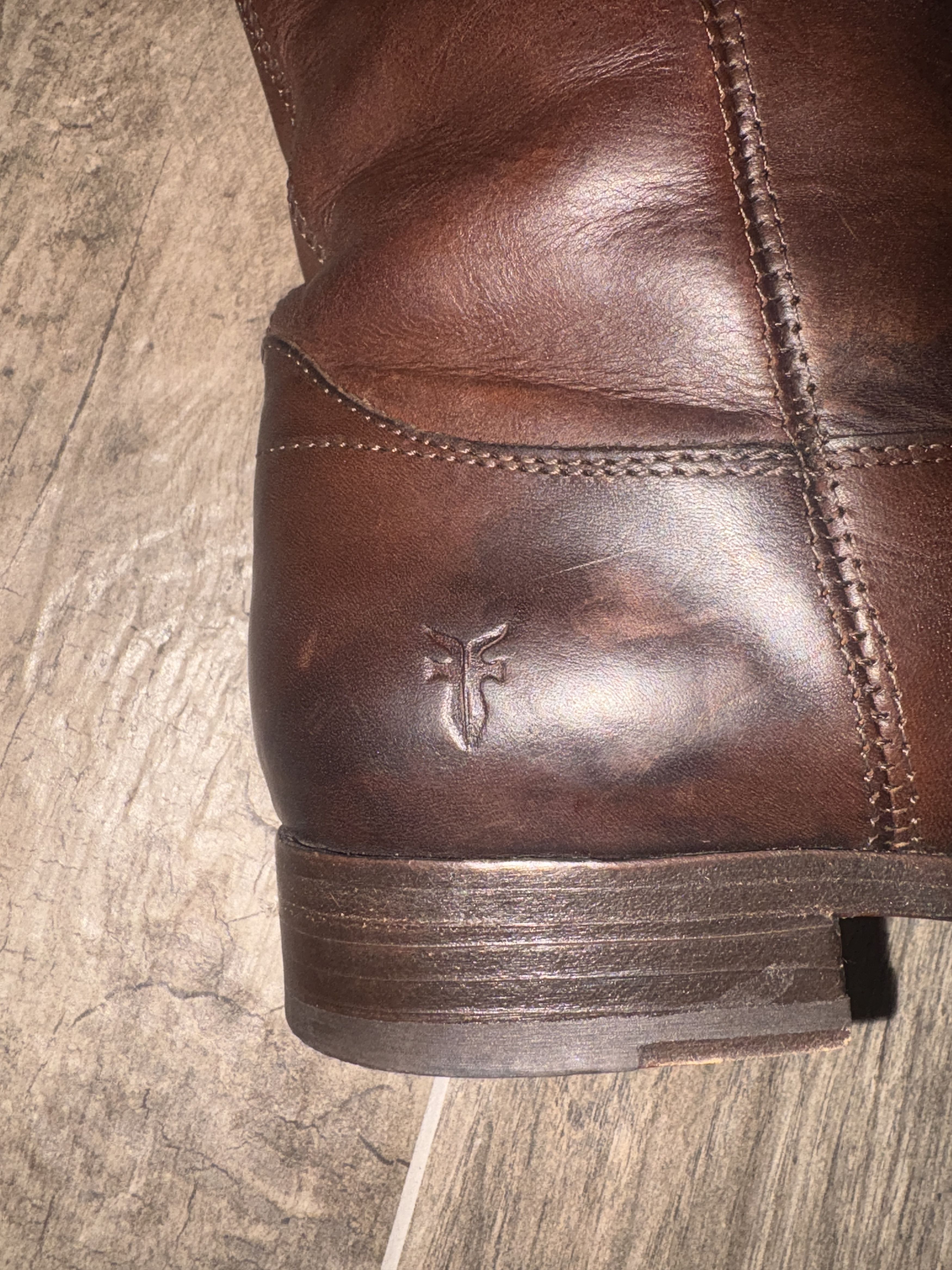 Frye Frye melissa knee high button lug boot Size US 7.5 / IT 37.5 - 3 Thumbnail