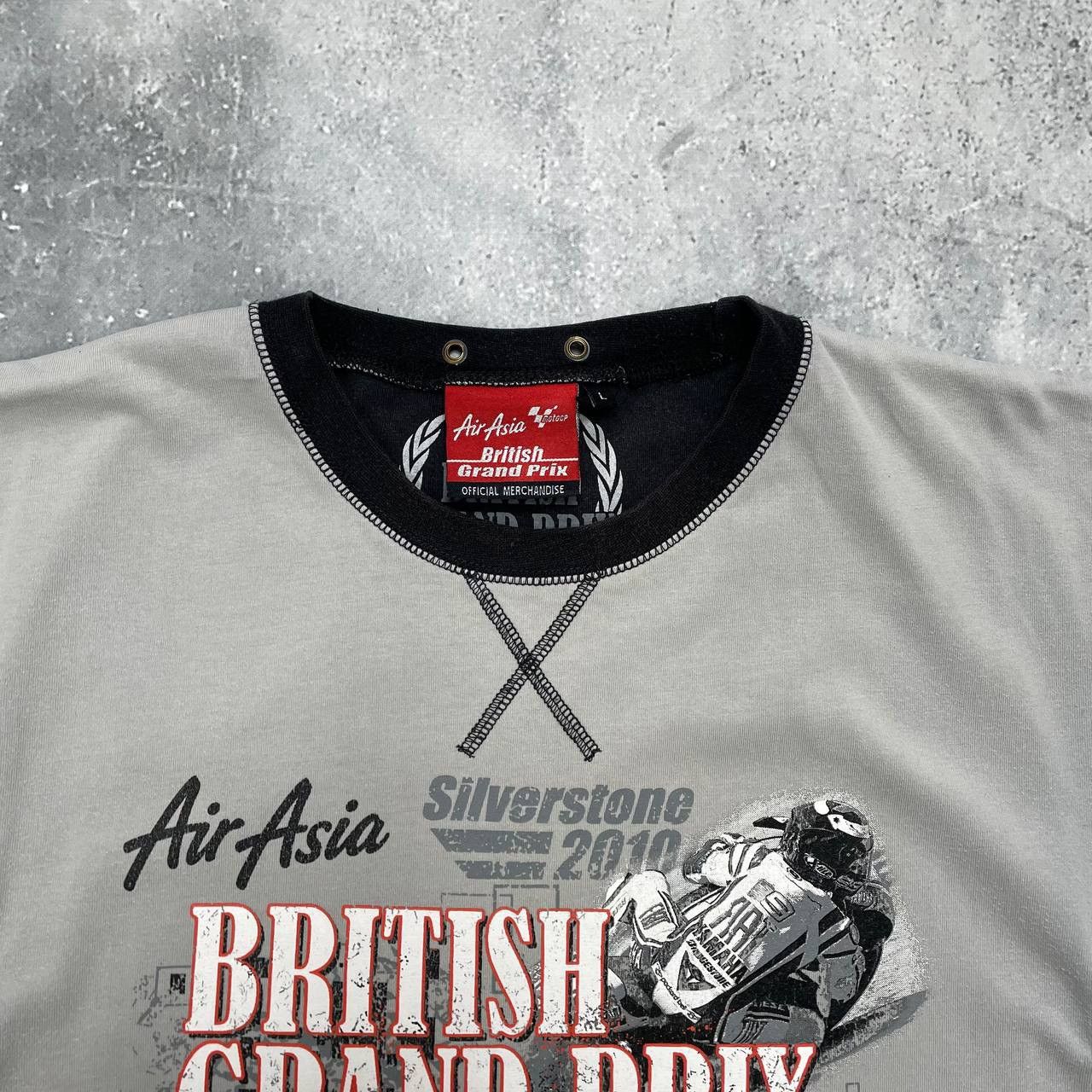 Other British Grand Prix Air Asia Silverstone 2010 MotoGP T Shirt Size US L / EU 52-54 / 3 - 5 Thumbnail