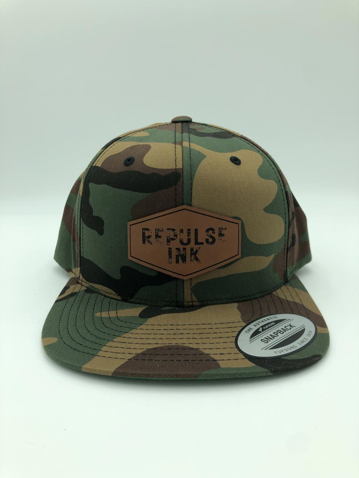 Designer Repulse Ink Camo Snapback Cap Size ONE SIZE - 1 Thumbnail