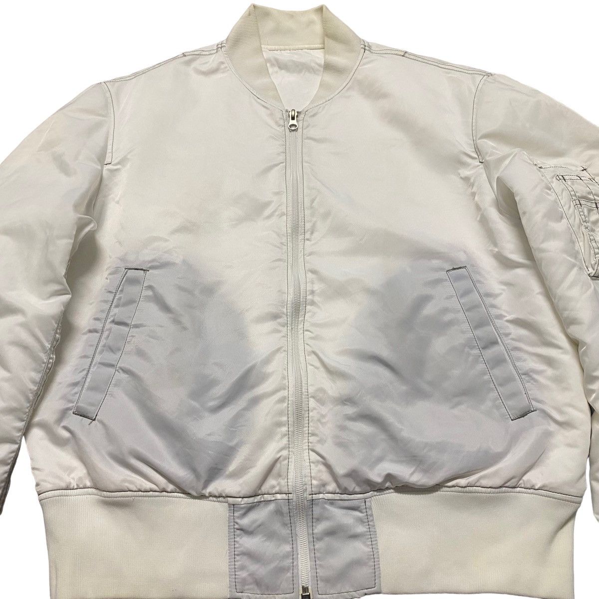 Yohji Yamamoto Yohji Yamamoto Bomber Flight Jacket Size US L / EU 52-54 / 3 - 3 Thumbnail
