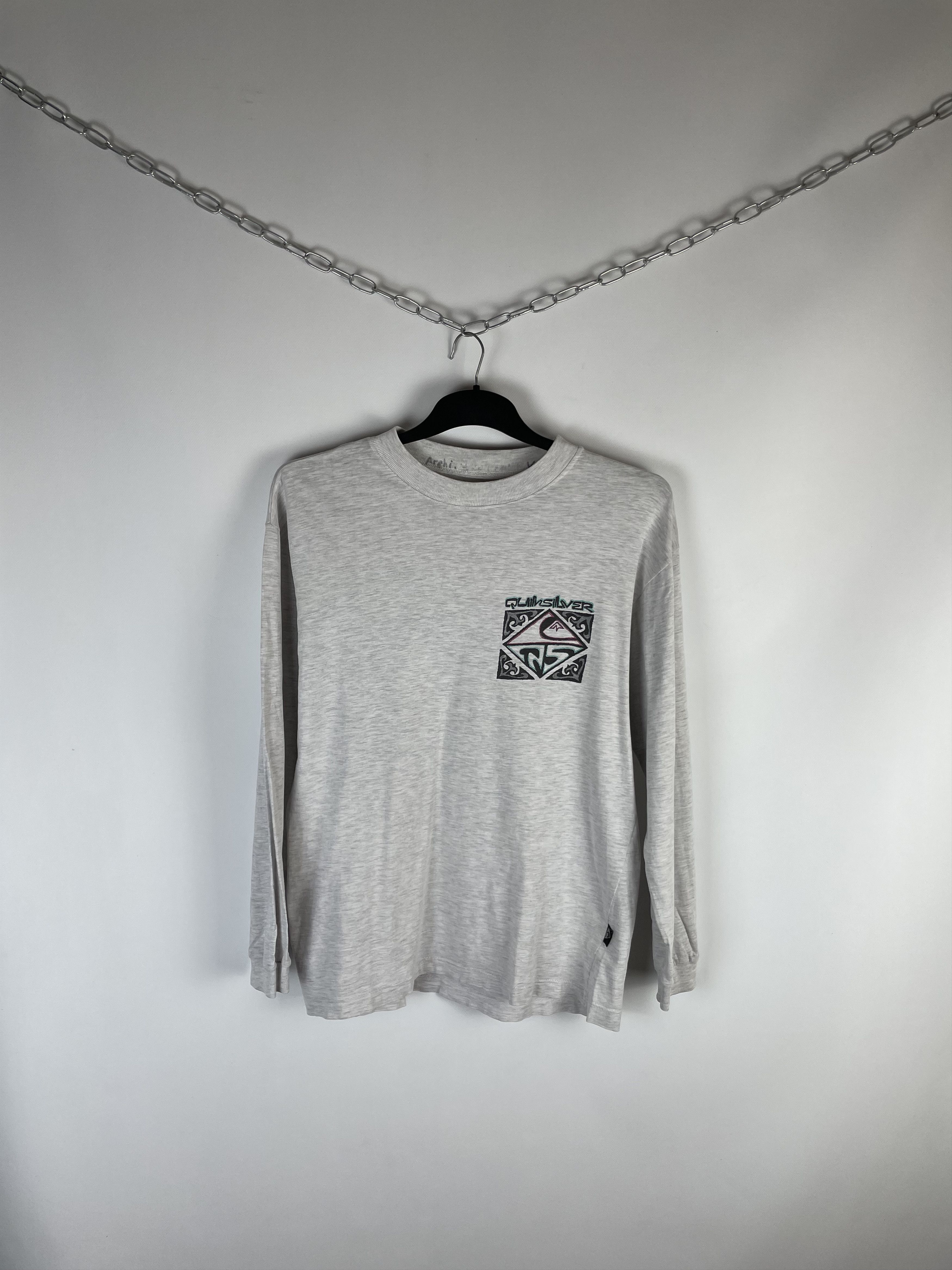Quiksilver Vintage 90s Surf Quicksilver Long Sleeve Size US L / EU 52-54 / 3 - 4 Thumbnail