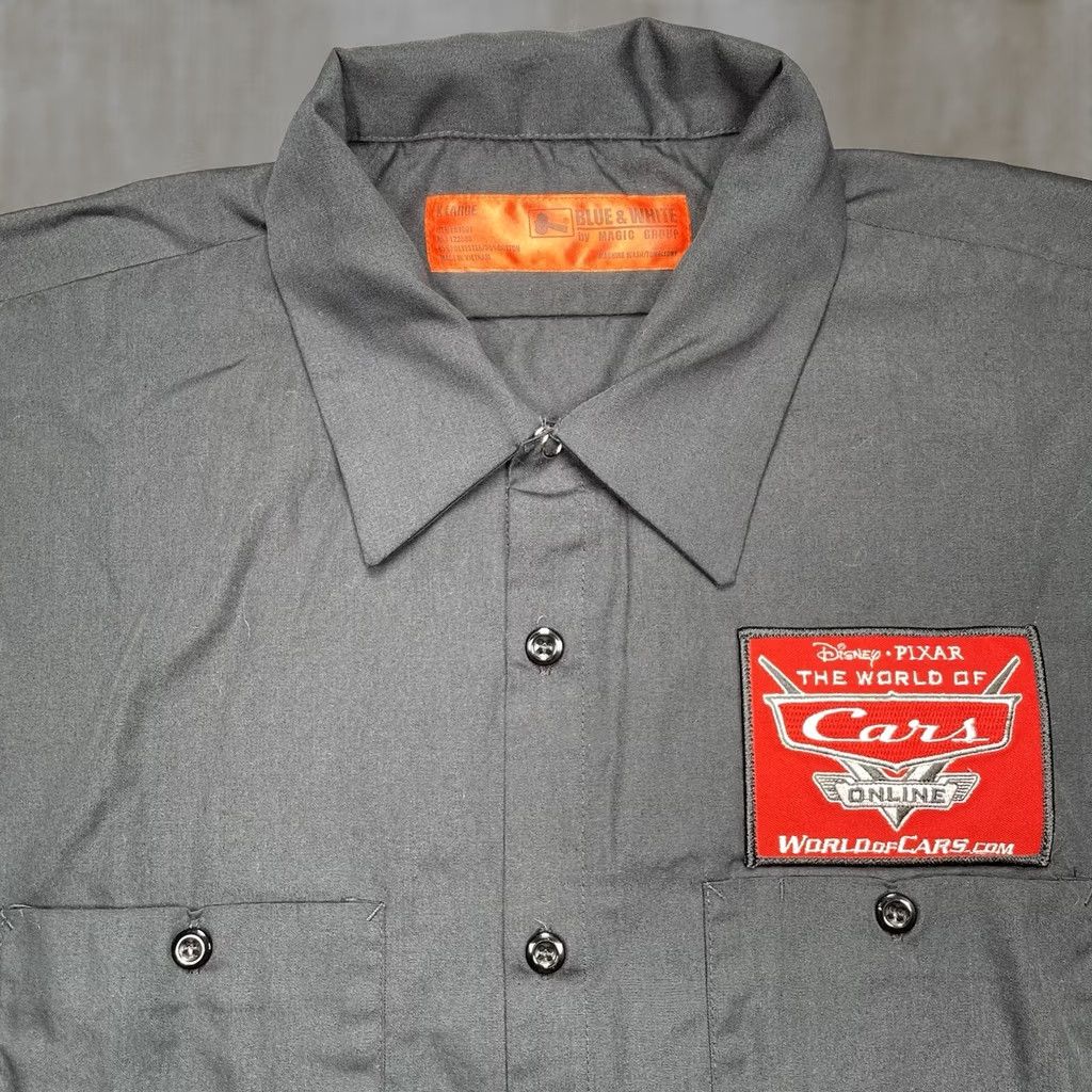 Vintage World Of Cars Shirt Disney Pixar Men’s XL Black T-Shirt Cars Button Up Online Crew Shirt Mens XL Size US XL / EU 56 / 4 - 1 Thumbnail