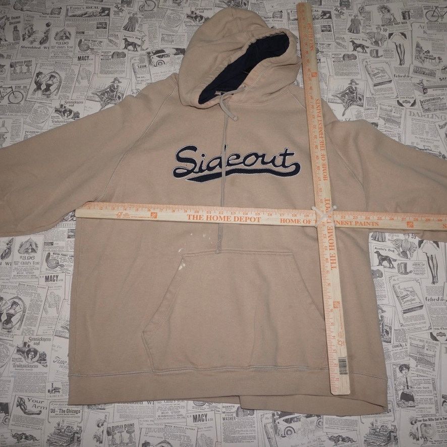 Sideout XL - Vintage Y2K side out embroider surf skate 2000s hoodie Size US XL / EU 56 / 4 - 4 Thumbnail