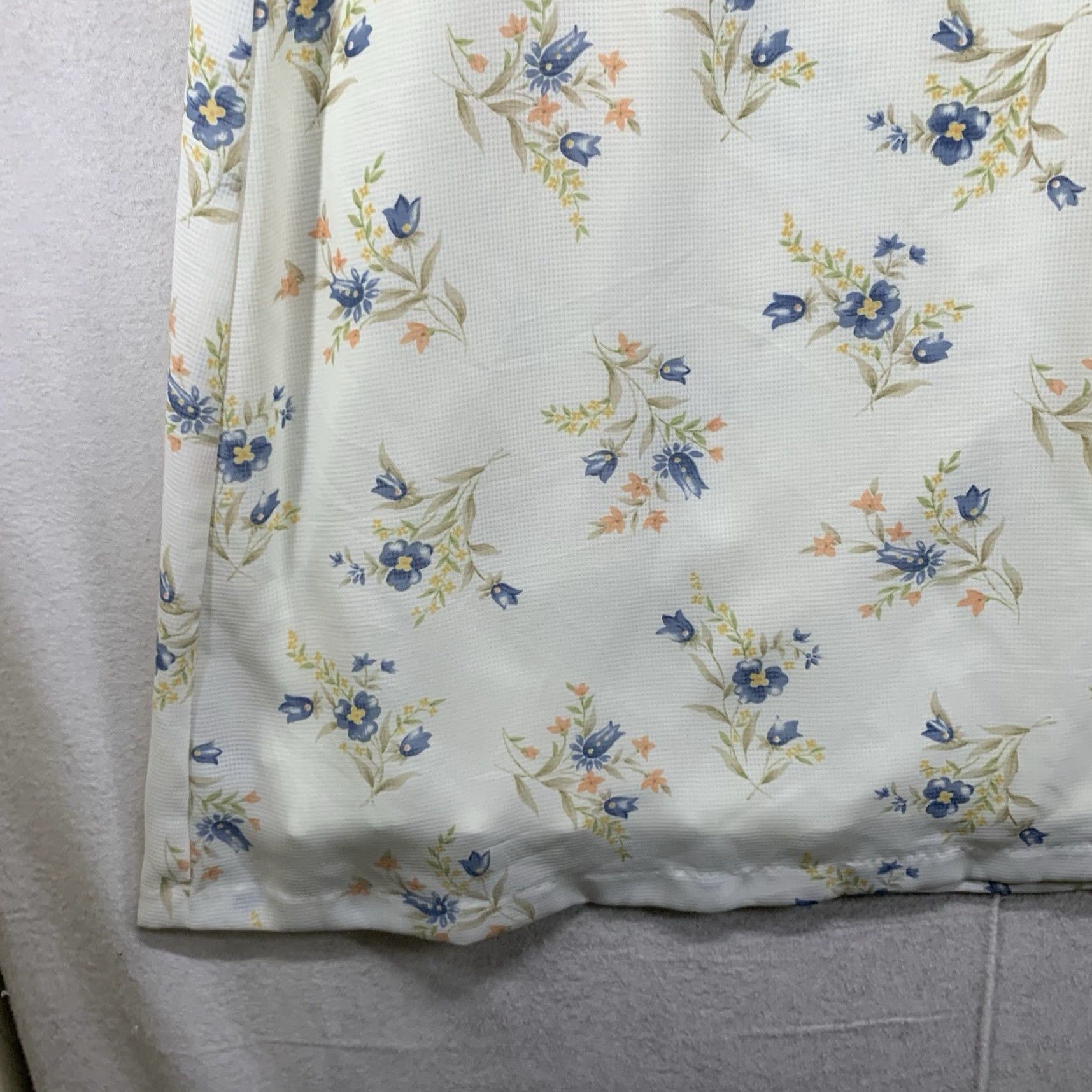 Pendleton Pendleton Skirt Women A-Line Midi Ivory Floral Polyester Lined Zipper Button American Hippie Flower 8 Womens Size 30" / US 8 / IT 44 - 4 Thumbnail