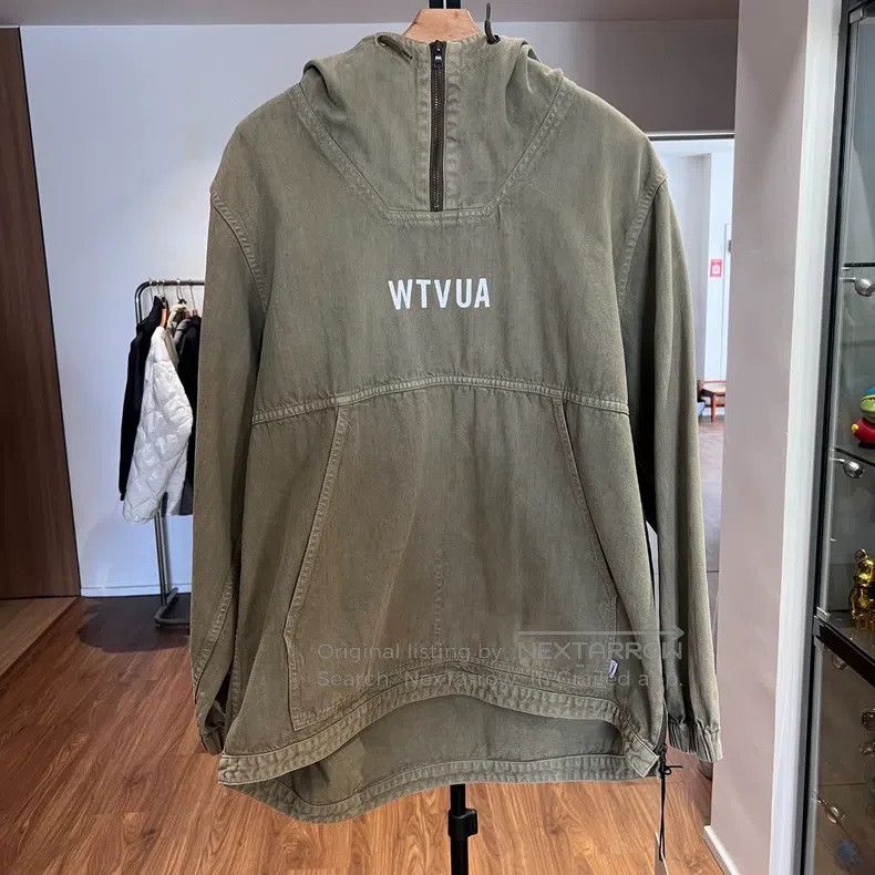 Wtaps Wtaps Water-wash hooded pullover jacket Size US M / EU 48-50 / 2 - 1 Thumbnail