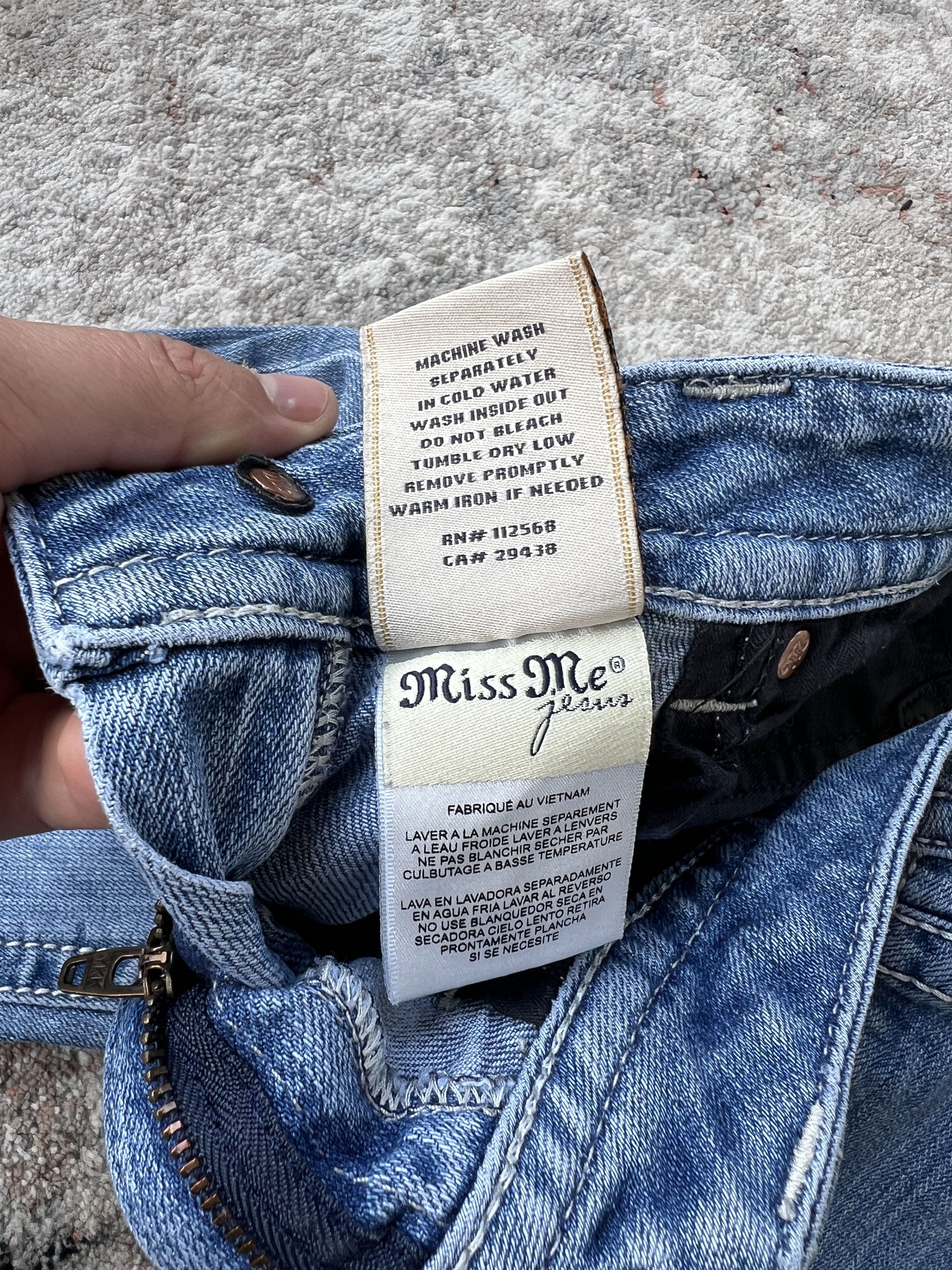 Miss Me × Vintage Miss Me Jeans Size 27" / US 4 / IT 40 - 9 Thumbnail