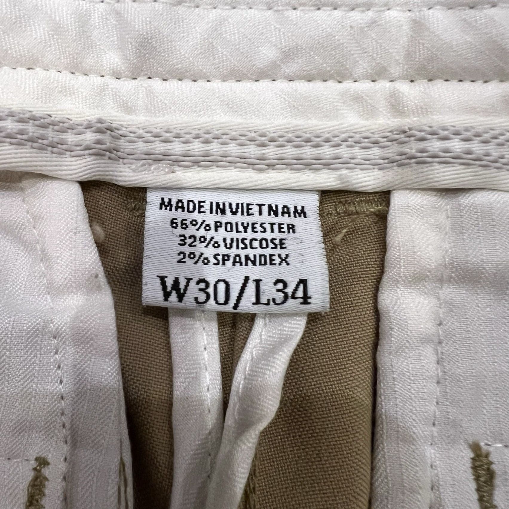 Footjoy FootJoy FJ Perf Pant Chino Golf Khaki Tan Brown Stretch 30 x 32 Performance Size US 30 / EU 46 - 7 Thumbnail