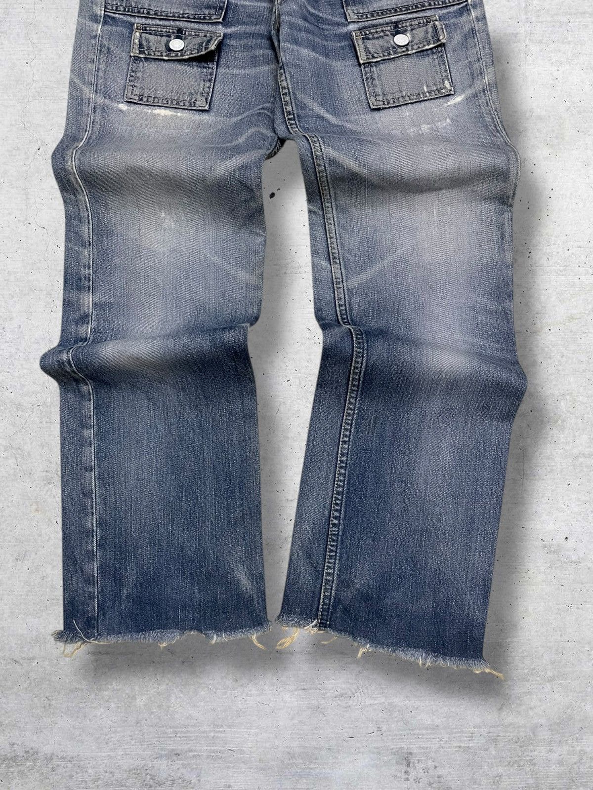 Levi's Vintage Clothing VINTAGE 302 LEVIS 90S DESIGNER BUSHPANT BLUEWASHED DENIM OG Size US 30 / EU 46 - 3 Thumbnail
