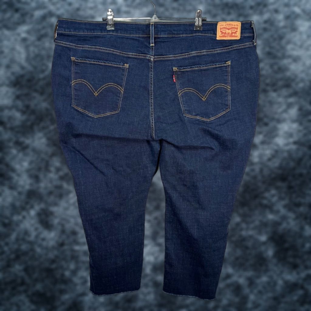 Levi's Levis Womens Jeans Classic Denim Straight 24W Blue 5-Pocket Stretch Vintage No Girls Womens Size 42" / US 20 - 1 Thumbnail