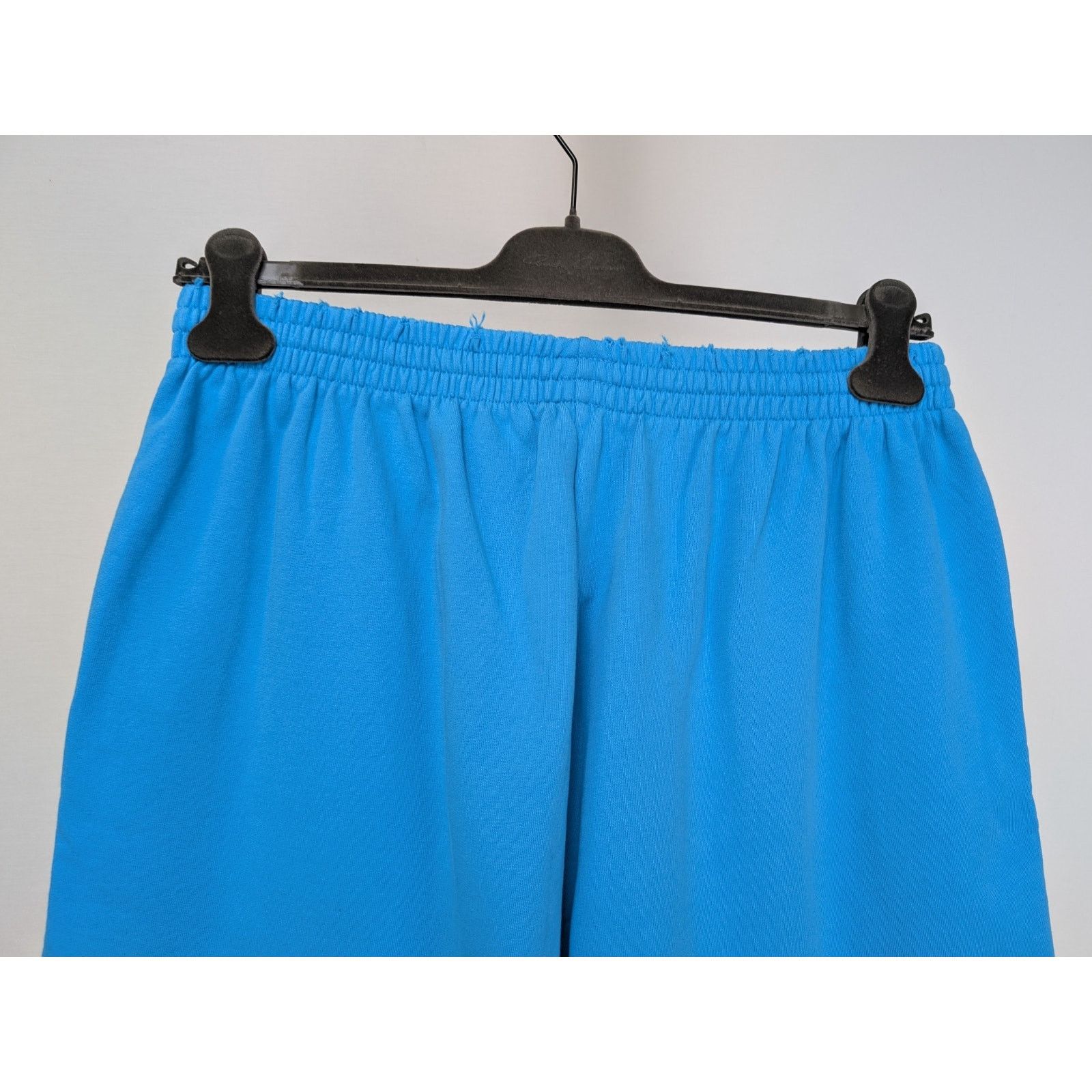 Balenciaga o1rshd1 Q:2 / Pol Camp Crack Print Med Moll Shorts in Blue Size US 34 / EU 50 - 10 Thumbnail