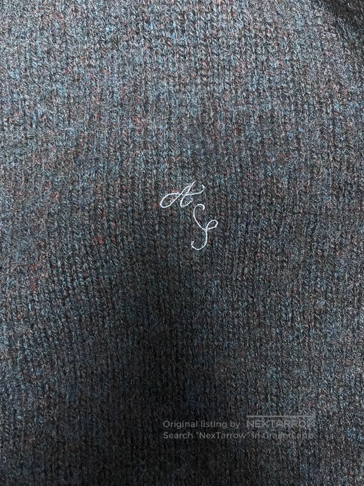 Acne Studios acne studios long sleeve sweater with embroidery. Size US L / EU 52-54 / 3 - 3 Thumbnail