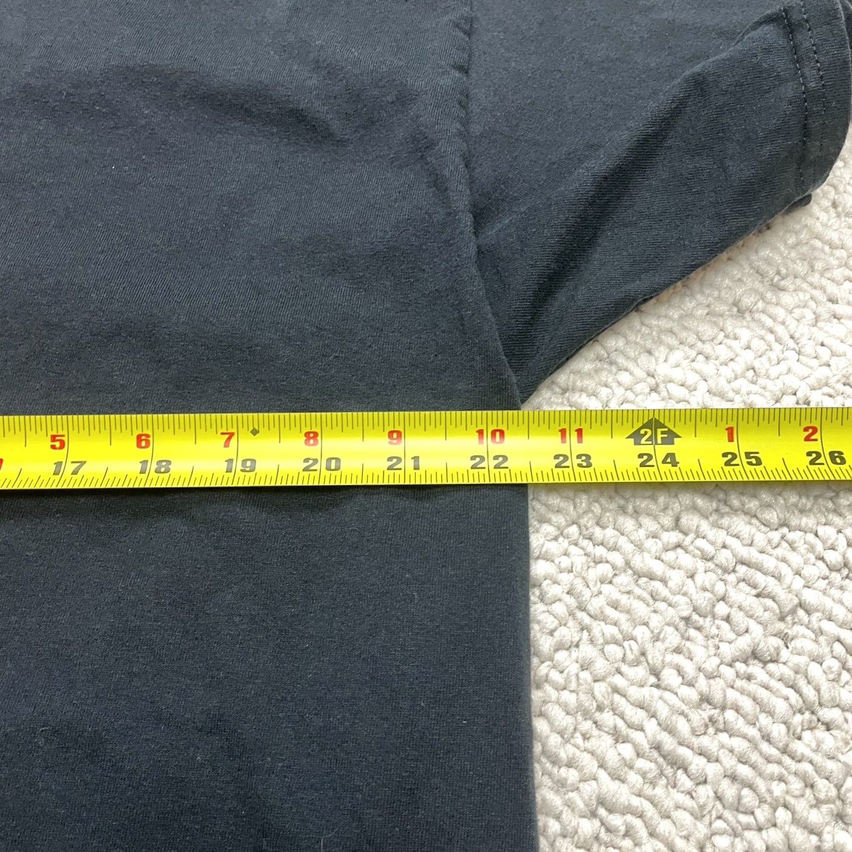 Vintage Unbranded Shirt Adult XL Black Short Sleeve Cotton Jersey Crew Neck T-Shirt Size US XL / EU 56 / 4 - 6 Thumbnail