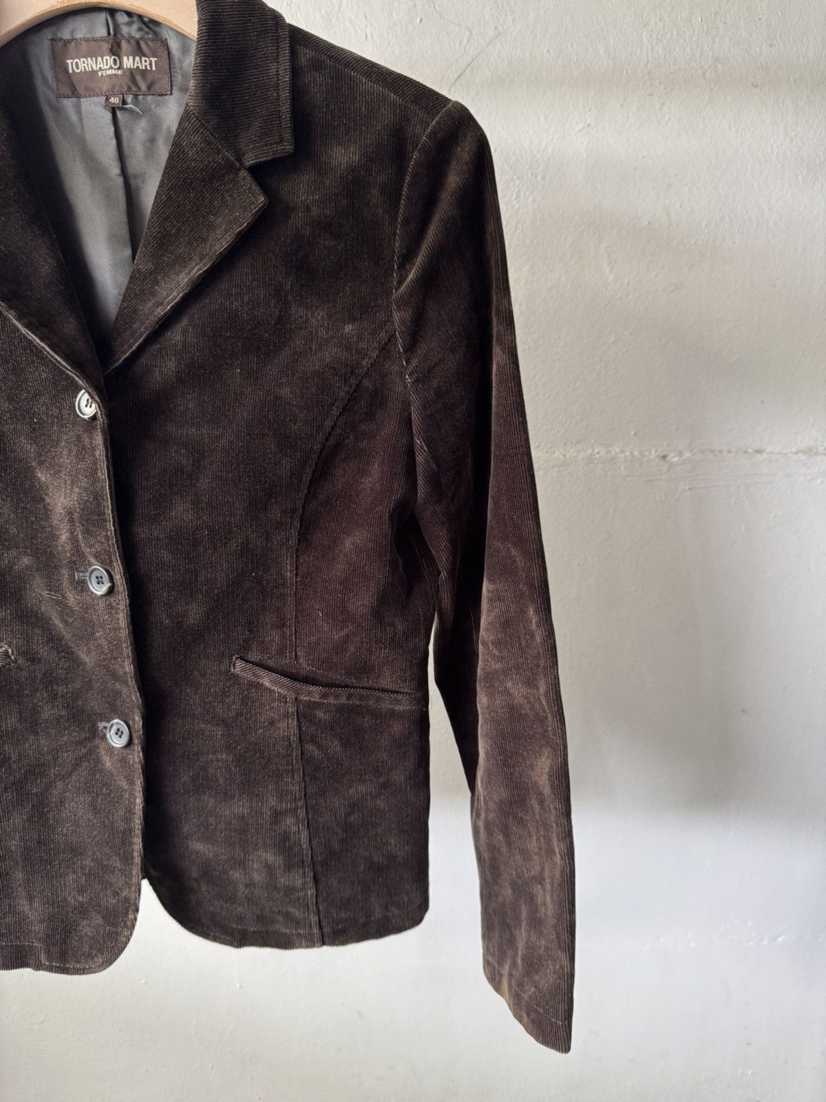 If Six Was Nine 2000s tornado mart femme japan corduroy button blazer Size US XS / EU 42 / 0 - 3 Thumbnail