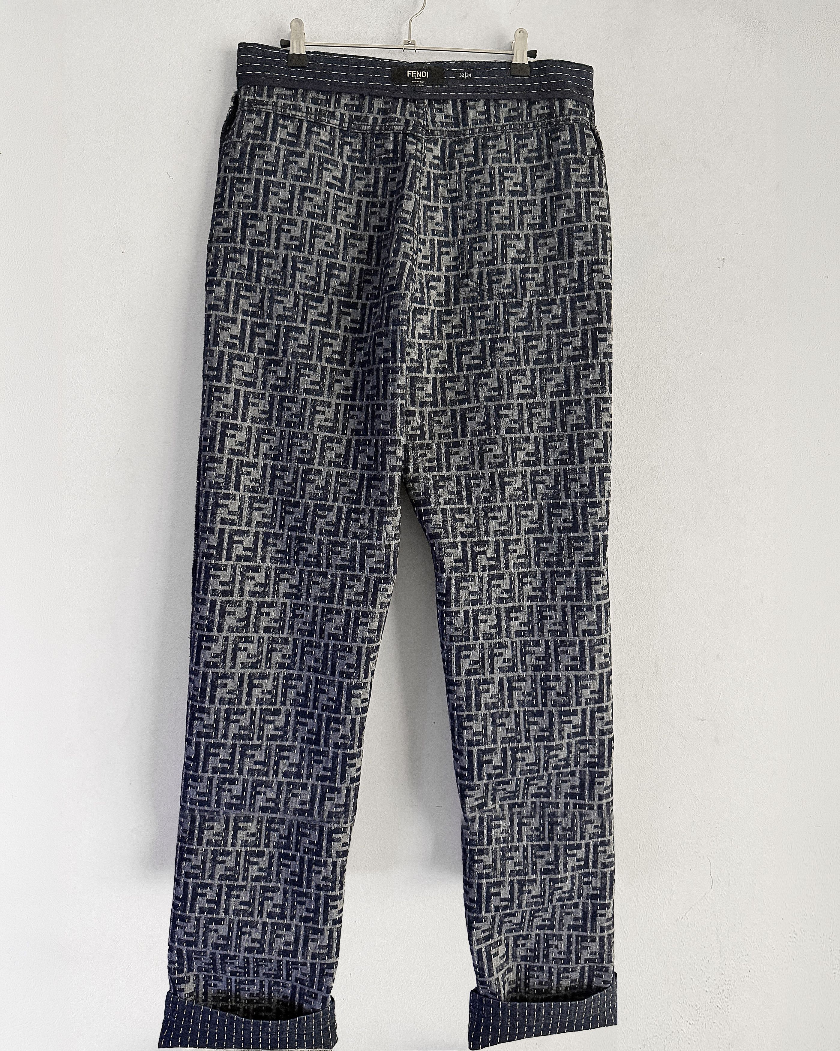 Fendi Fendi "Selleria" Stitch Denim Jeans Size US 32 / EU 48 - 5 Thumbnail