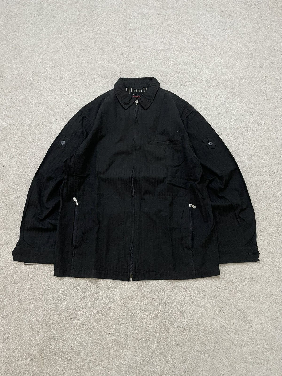 14th Addiction 2000s S’Yte Yohji Yamamoto Striped Lining Jacket If6was9 Y2K Size US L / EU 52-54 / 3 - 1 Thumbnail