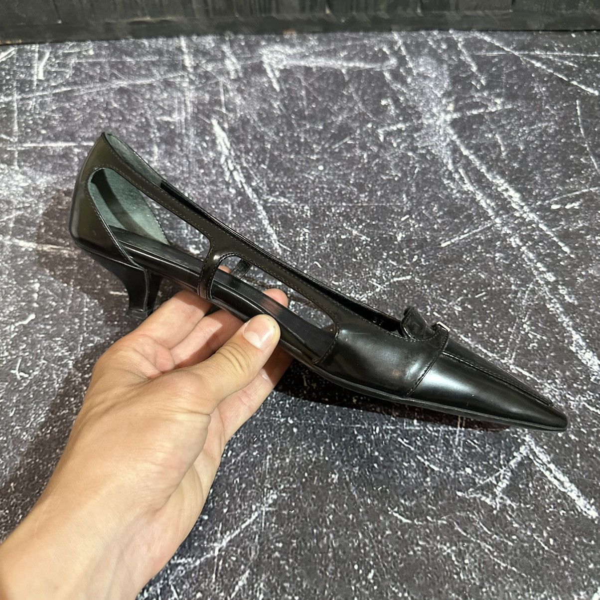 Prada PRADA - Women’s Leather Heels Size 37 Size US 7 / IT 37 - 16 Thumbnail