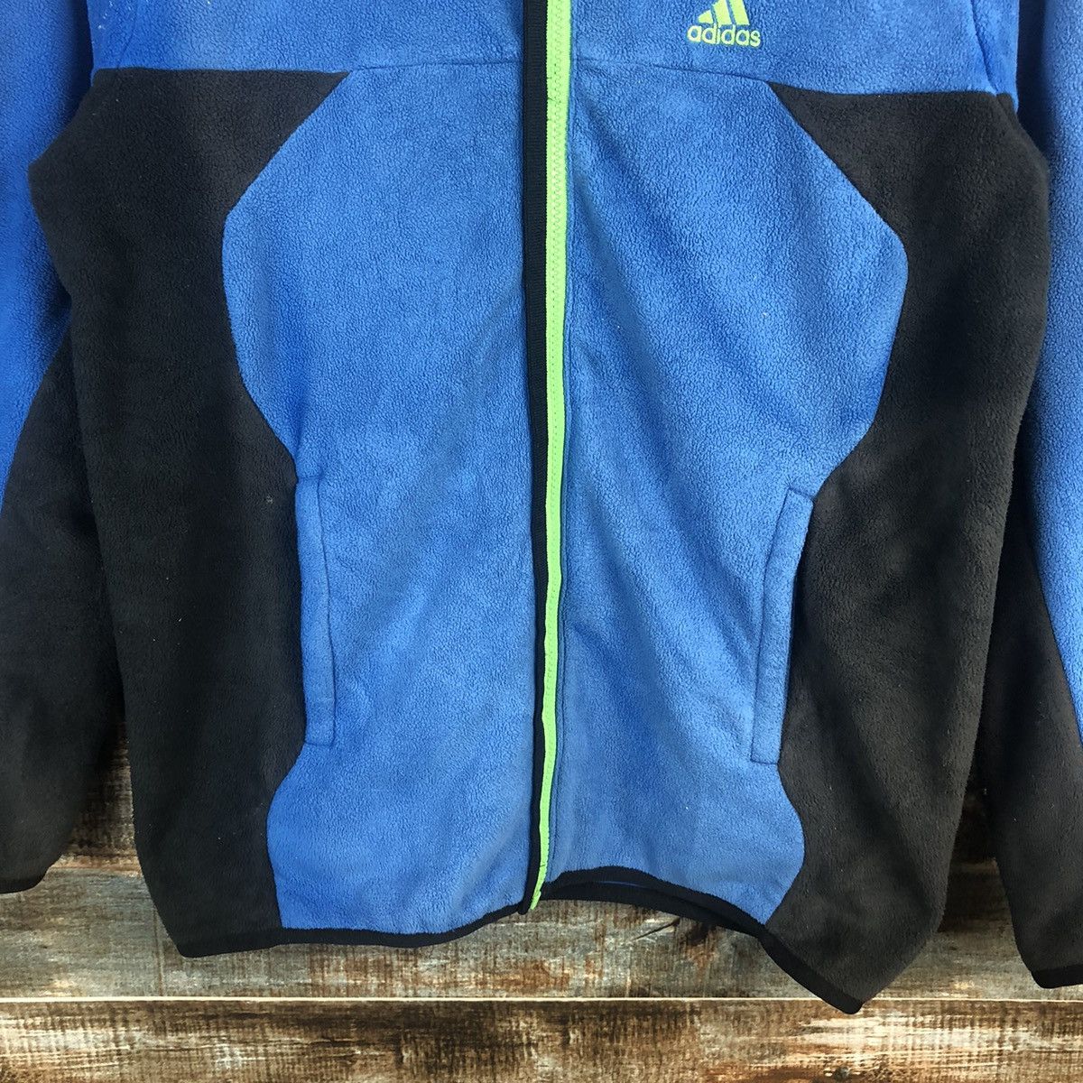 Adidas Adidas Blue Sweater fleece #A1290 Size US M / EU 48-50 / 2 - 6 Thumbnail