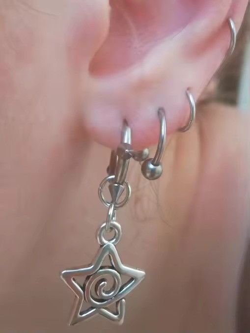 Other Rivet Star Drop Earrings Size ONE SIZE - 5 Thumbnail