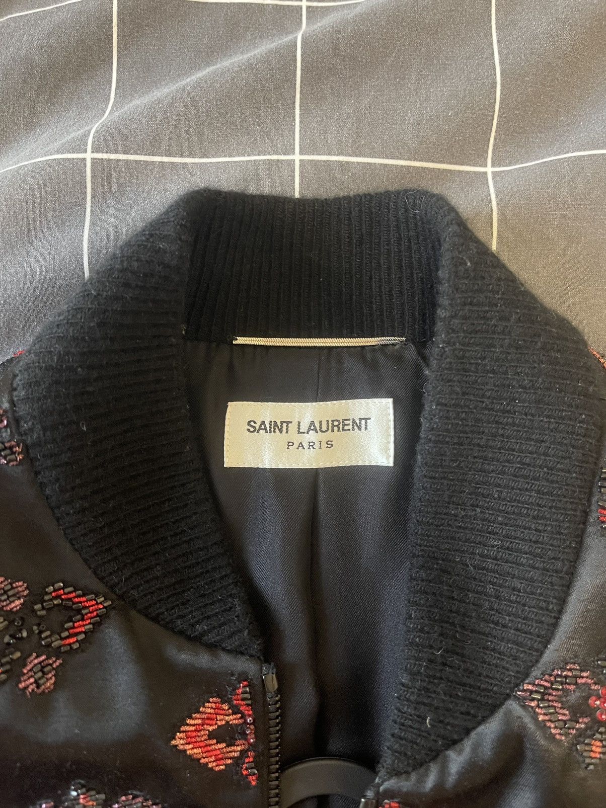 Saint Laurent Paris Teddy Jacket Limited Edition Size US S / EU 44-46 / 1 - 2 Thumbnail