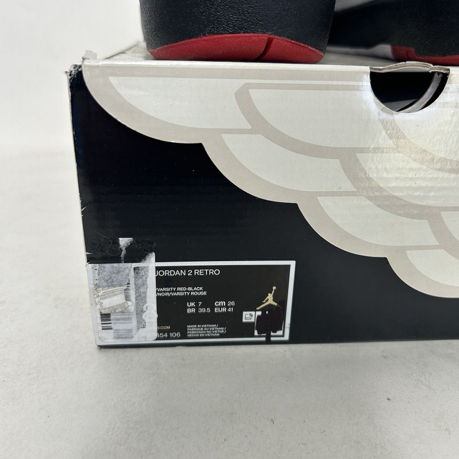 Jordan Brand Nike Air Jordan 2 Retro OG “Chicago Bulls” Size US 8 / EU 41 - 5 Thumbnail