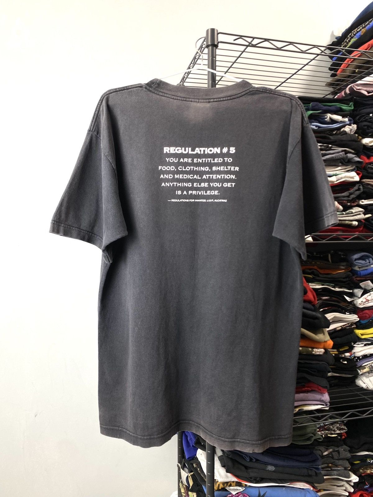 Other 💥 Rare! 90’s Vintage Murina Alcatraz USA T Shirt Escape Size US L / EU 52-54 / 3 - 2 Thumbnail