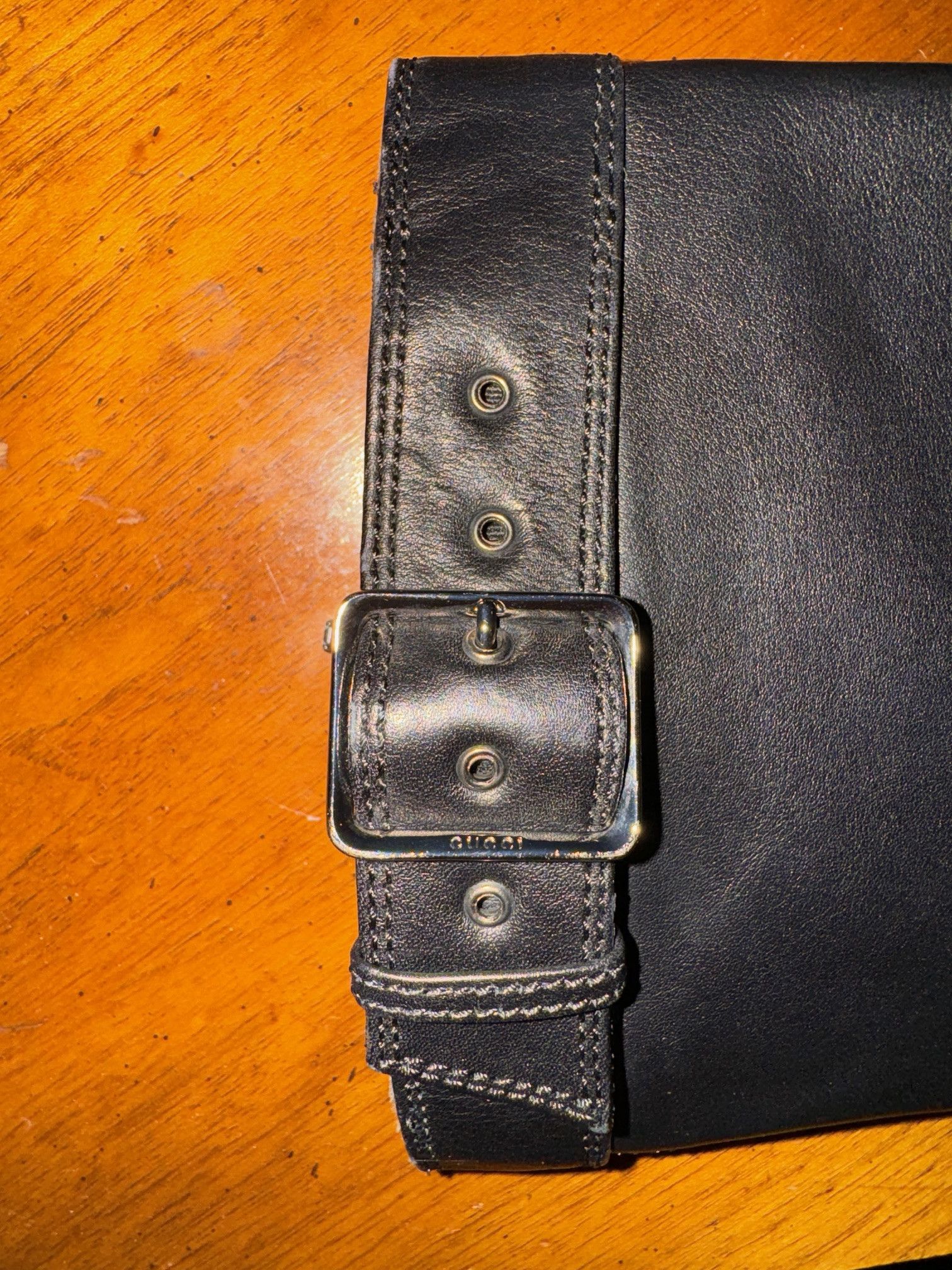 Gucci Leather Boot with Zipper and small heel Size US 7.5 / IT 37.5 - 3 Thumbnail