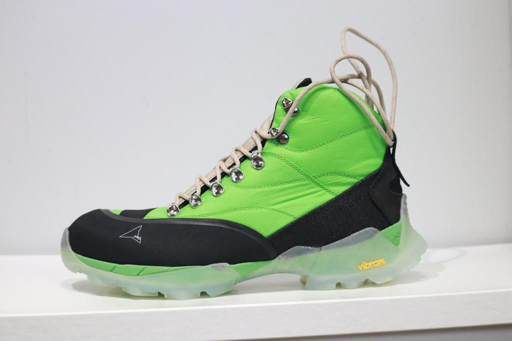 ROA Andreas Strap Sneakers / Boots in Green Size US 10 / EU 43 - 1 Thumbnail