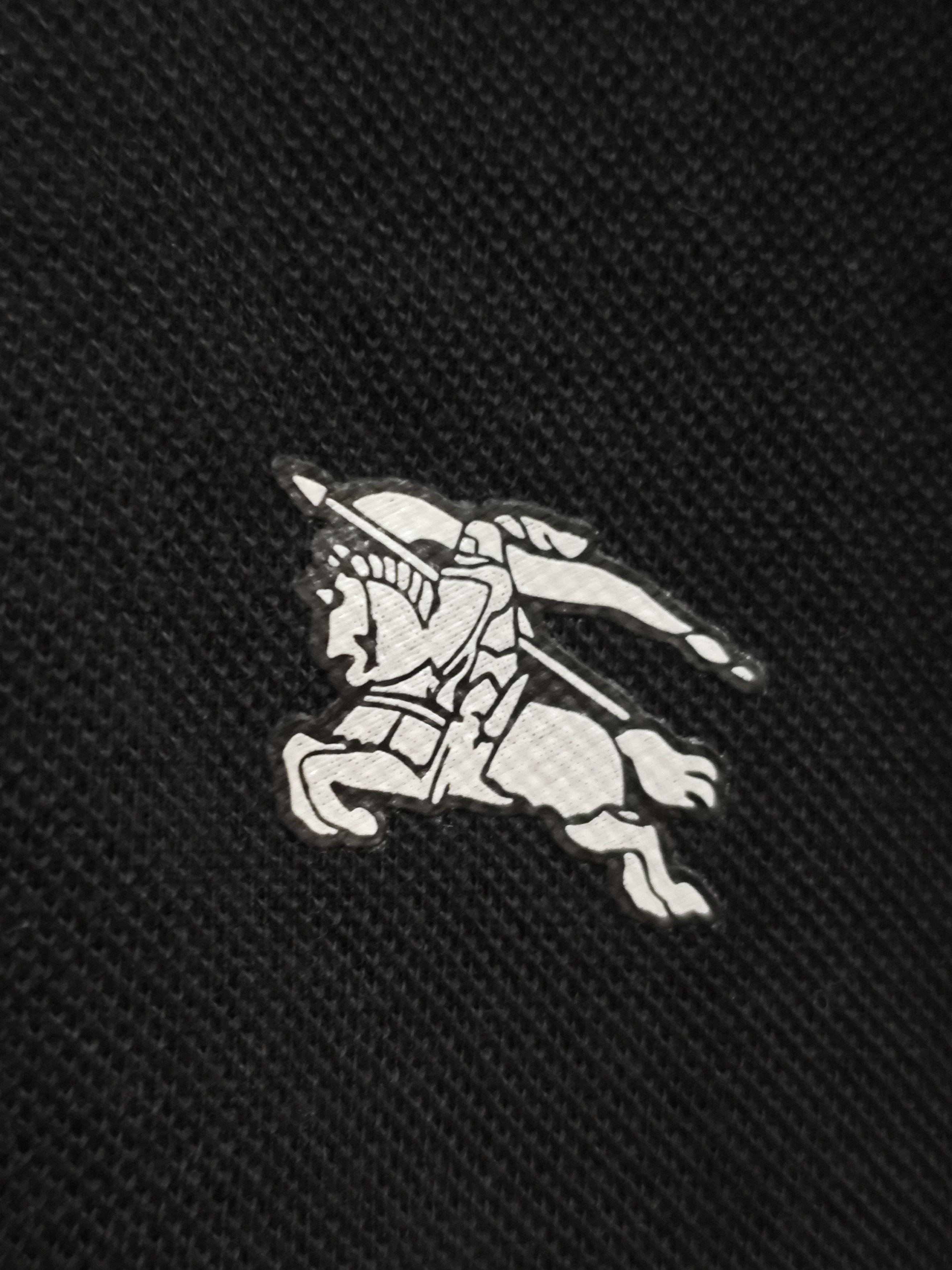 Burberry Burberry Golf Black Polo shirt with white horse logo Size US L / EU 52-54 / 3 - 8 Thumbnail