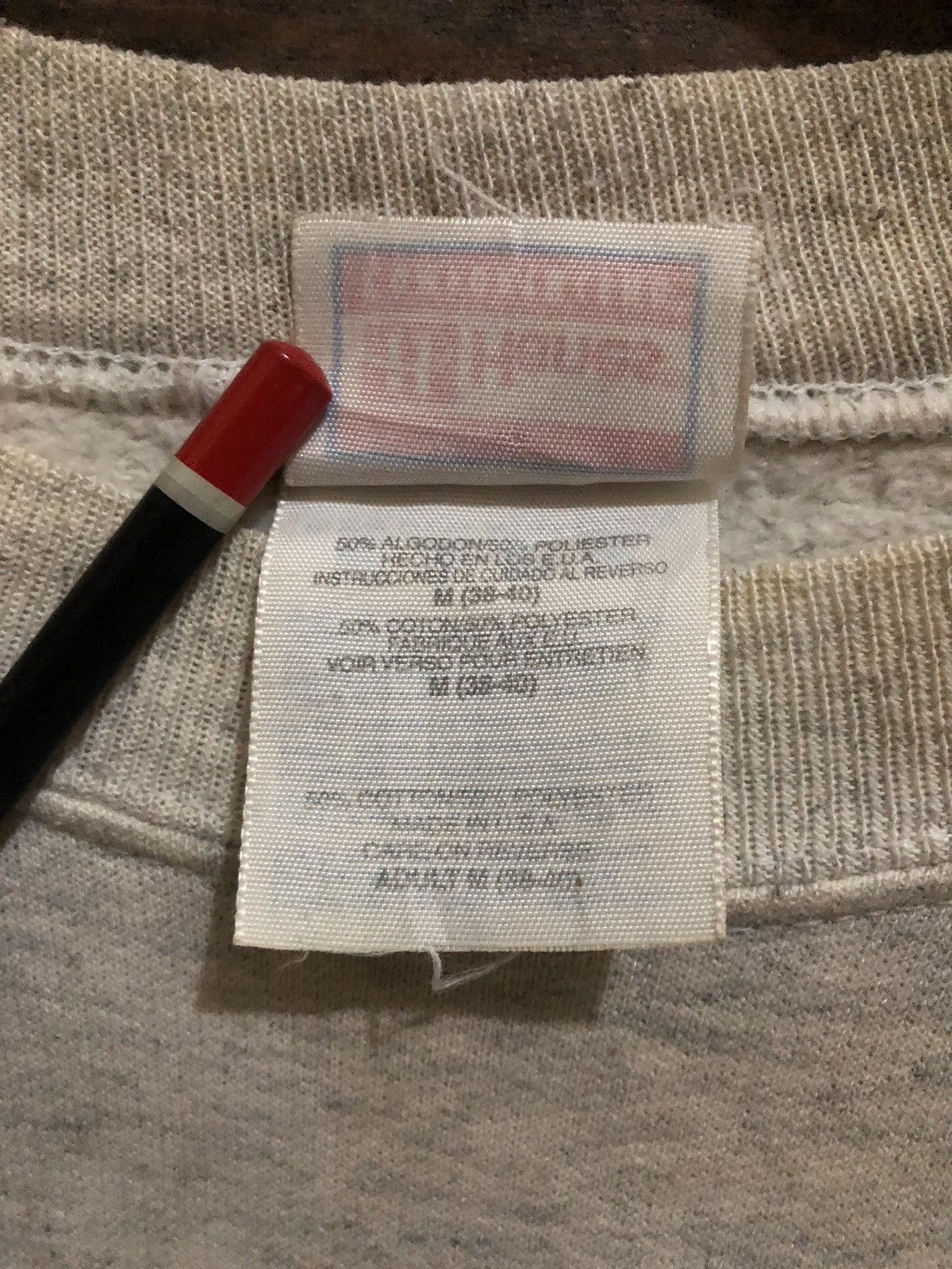 Thrasher × Vintage Vintage 90s Thrasher Magazine American Flag Crewneck Size US M / EU 48-50 / 2 - 11 Thumbnail
