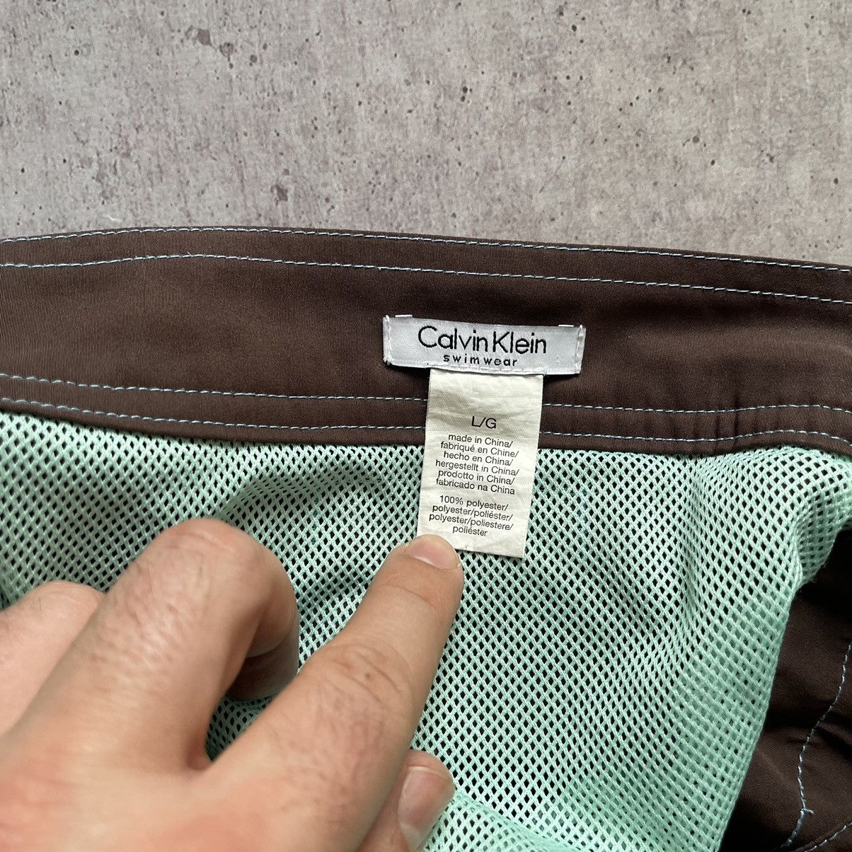 Calvin Klein × Vintage Vintage swimwear brown shorts Calvin Klein Size US 34 / EU 50 - 6 Thumbnail