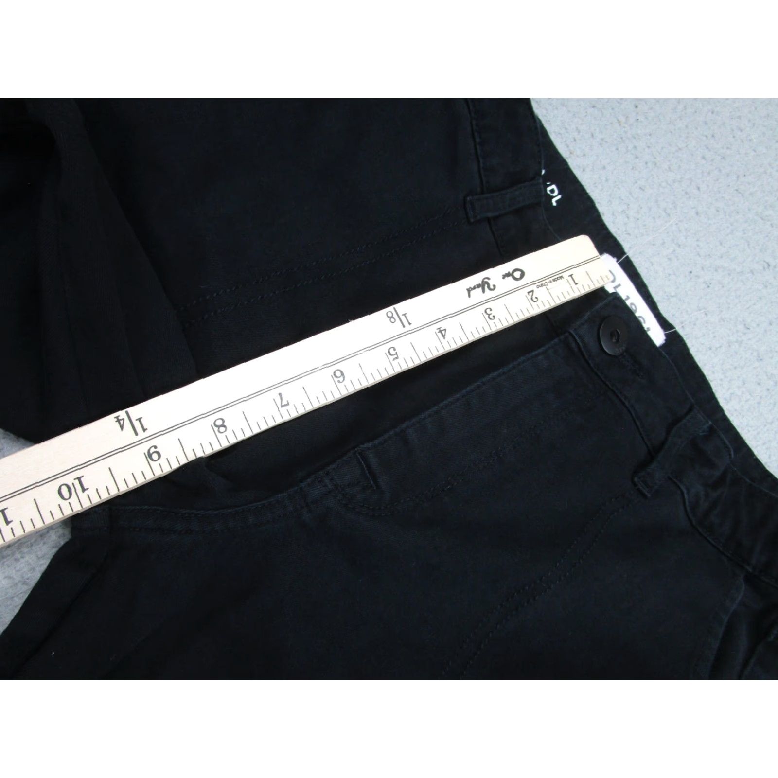 DL1961 DL1961 Pants Womens 25 Black Slim Straight Stretch Casual Chino Jeans Style - Womens - Pants - 25 - Black - DL1961 - Casual - 90s? (no) Size 42" / US 20 - 6 Thumbnail