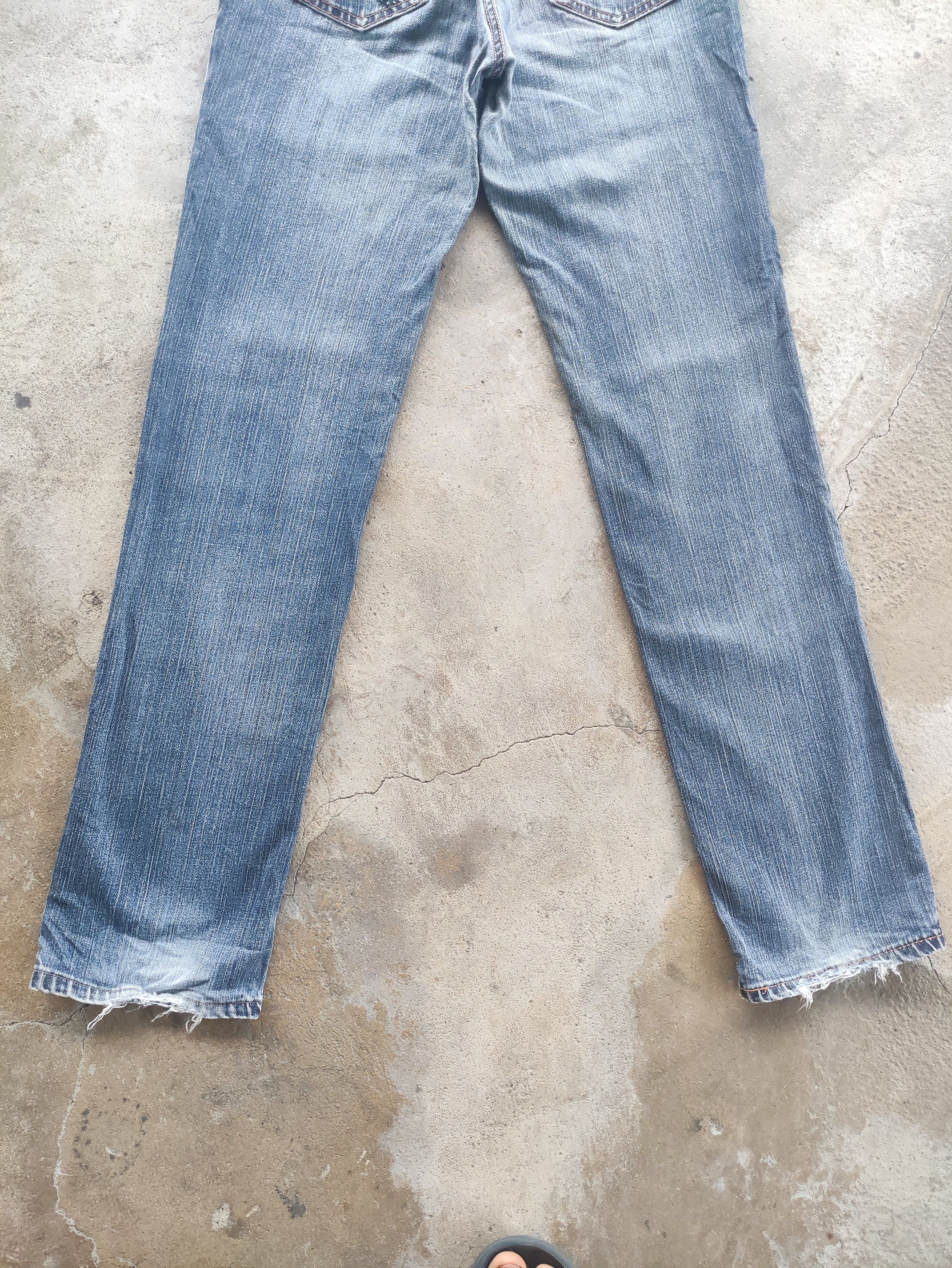 Edwin Vintage Edwin Brand Straight Cut Jeans Faded Ripped Pants Size US 29 - 11 Thumbnail
