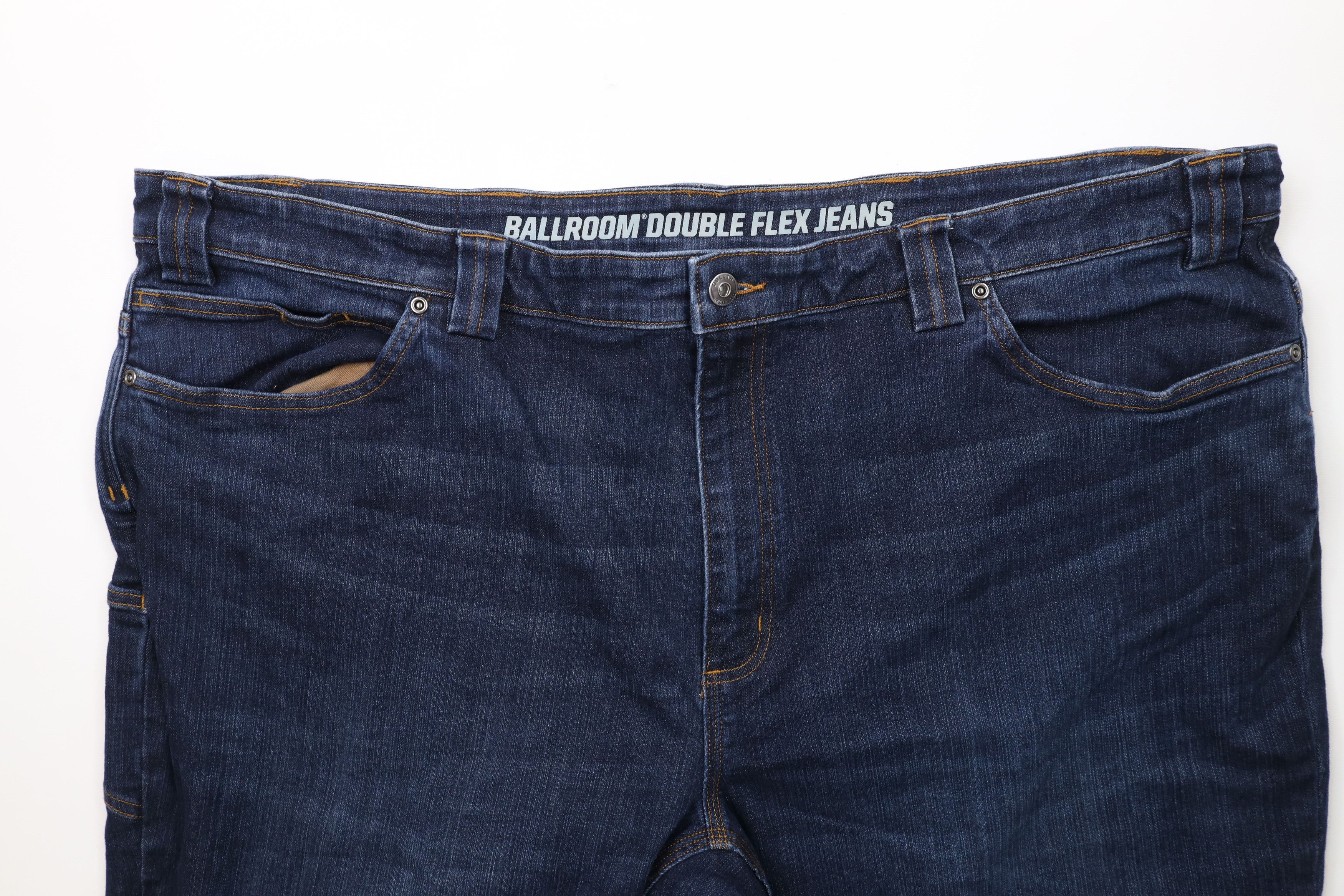 Duluth Trading Company × Vintage Duluth Trading Co Fit Ballroom Double Flex Denim Jeans Blue Size US 44 / EU 60 - 7 Thumbnail