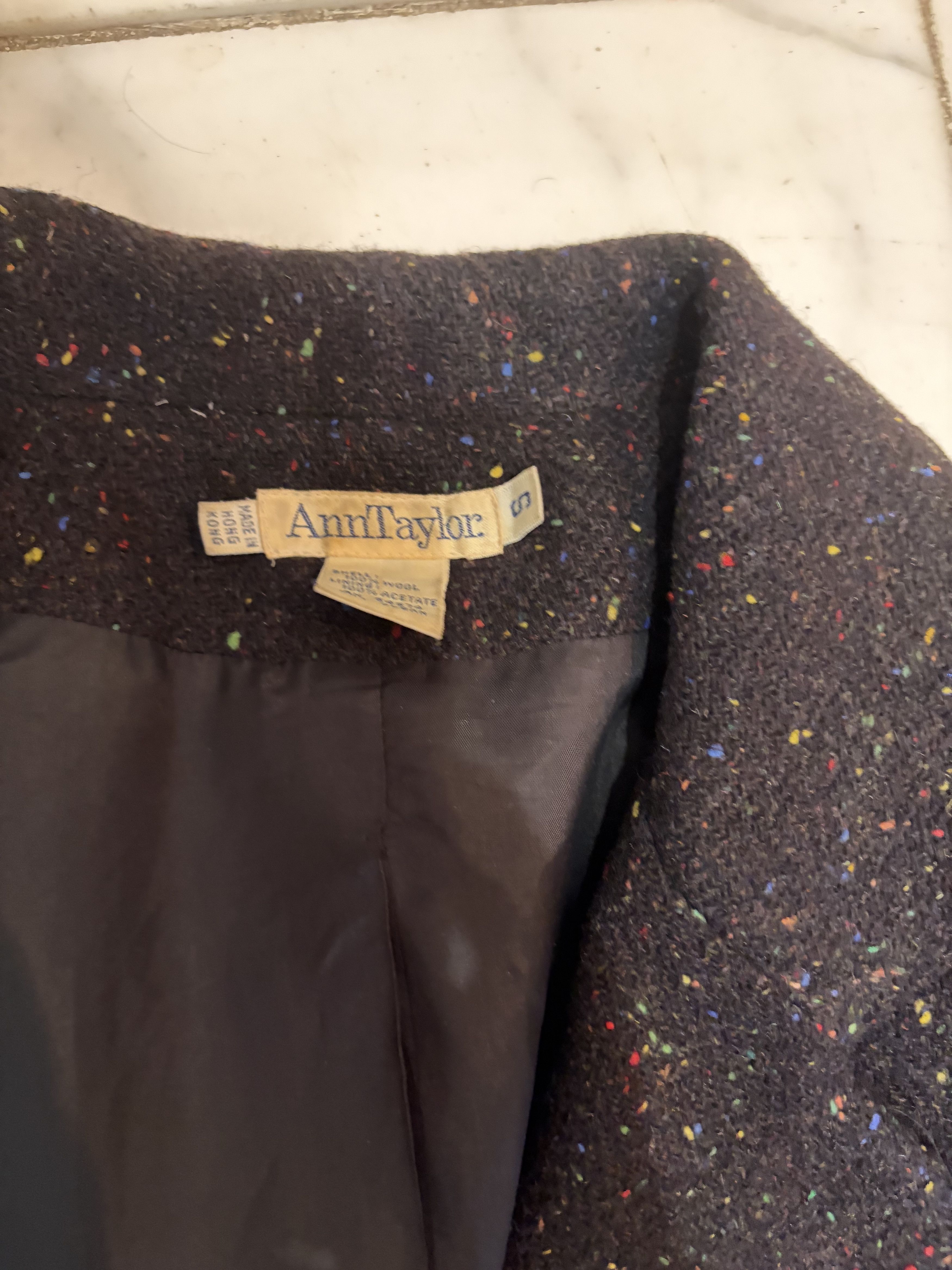 Ann Taylor Wool Jacket from Ann Taylor Size S / US 4 / IT 40 - 1 Thumbnail